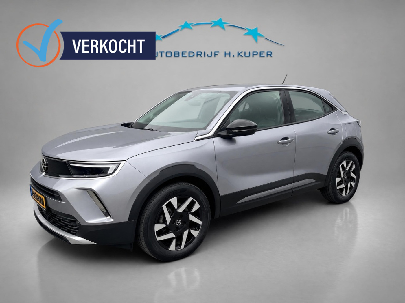 Opel Mokka-e Elegance 50-kWh 11kw bl. 2021 - voorkant