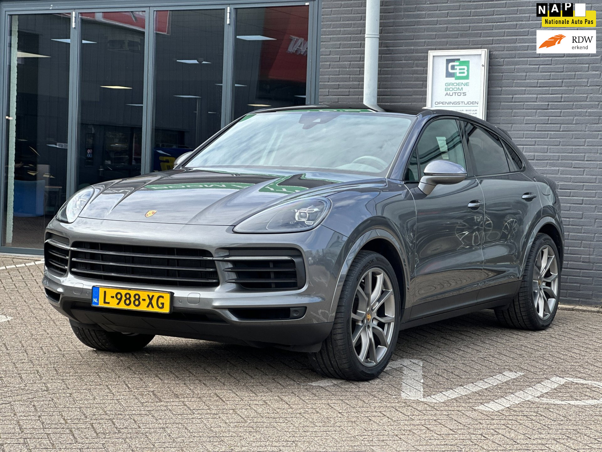 Porsche Cayenne E-hybrid 3.0 E-Hybrid/PANO-DAK/LEDER/CAMERA/NL-AUTO NAP!! 2021 - voorkant