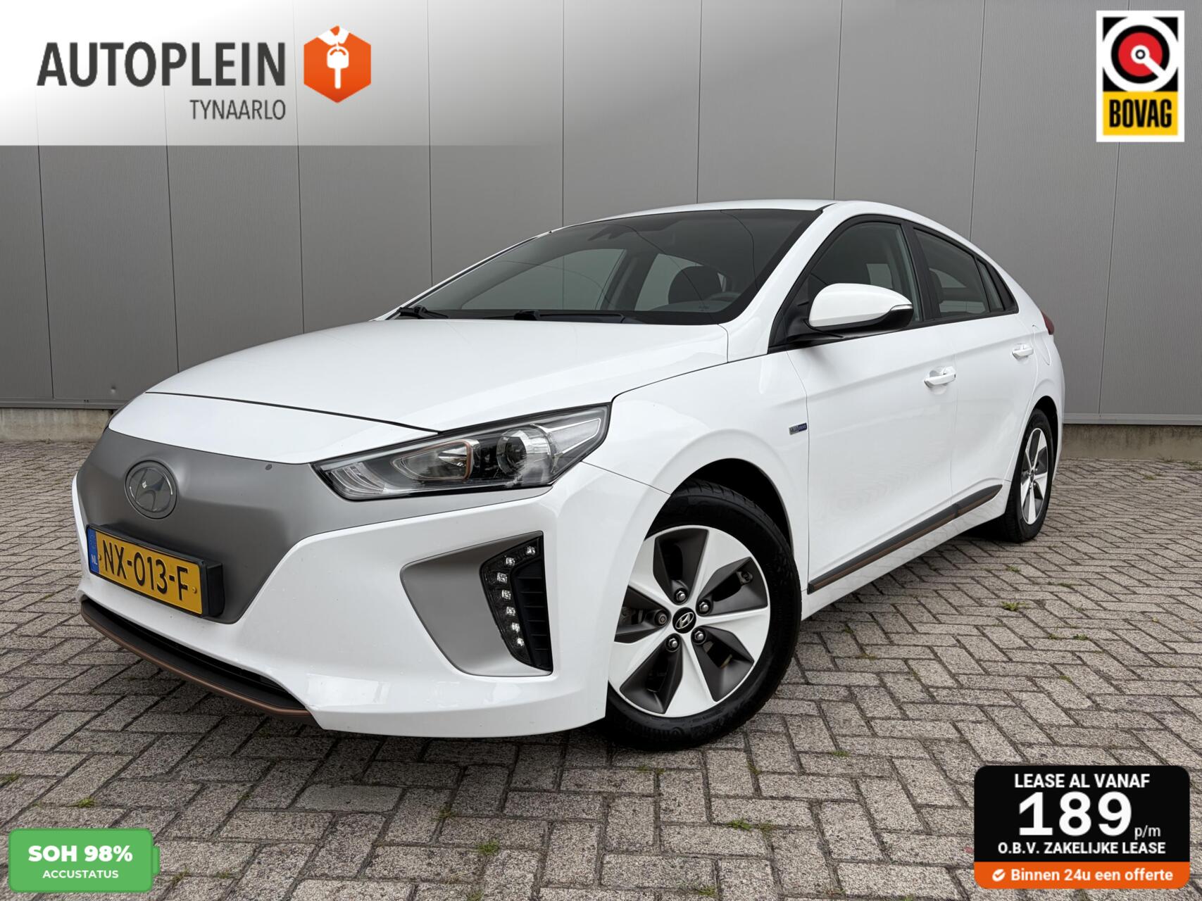 Hyundai Ioniq Comfort EV Carplay|Dealer OH|Camera|NL Auto|Cruise|*Climate* 2017 - voorkant