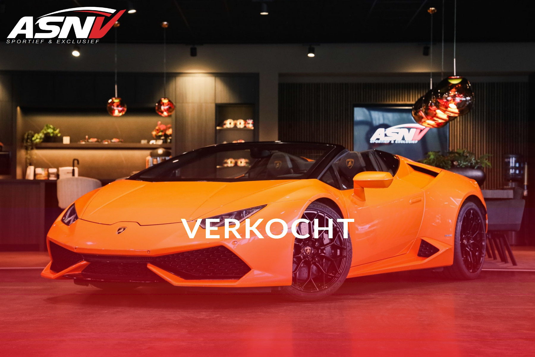 Lamborghini Huracan 5.2 V10 LP610-4, 610 PK, Sport/Bucktet/Seats, Arancio/Orange, Full/Sport/Exhaust, 77DKM!! 2016 - voorkant