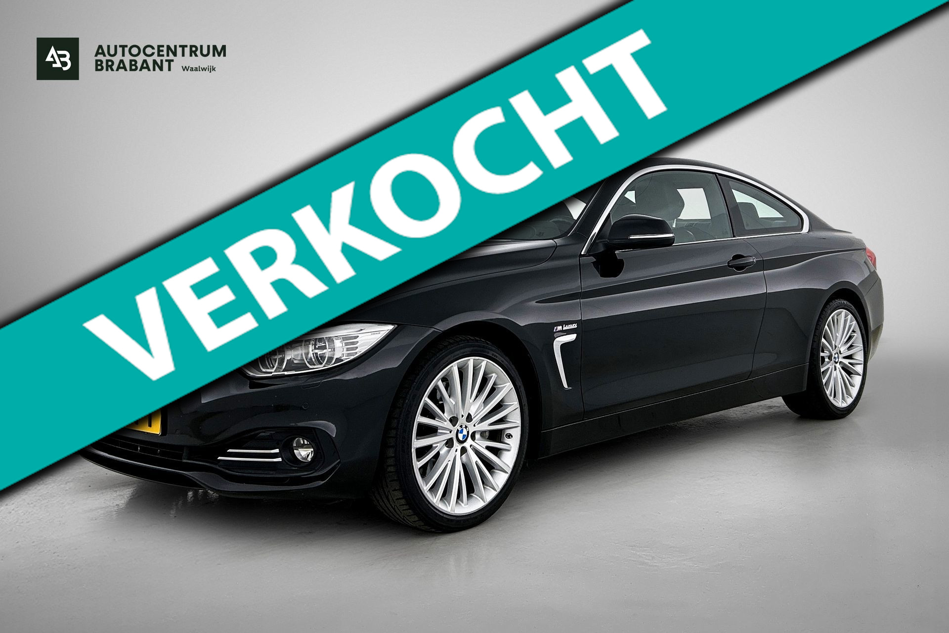 BMW 435i xDrive 435i xDrive Luxury Line(Goed OnderH, Panorama, StoelV, Camera, Climate Con, Etc) 2015 - voorkant
