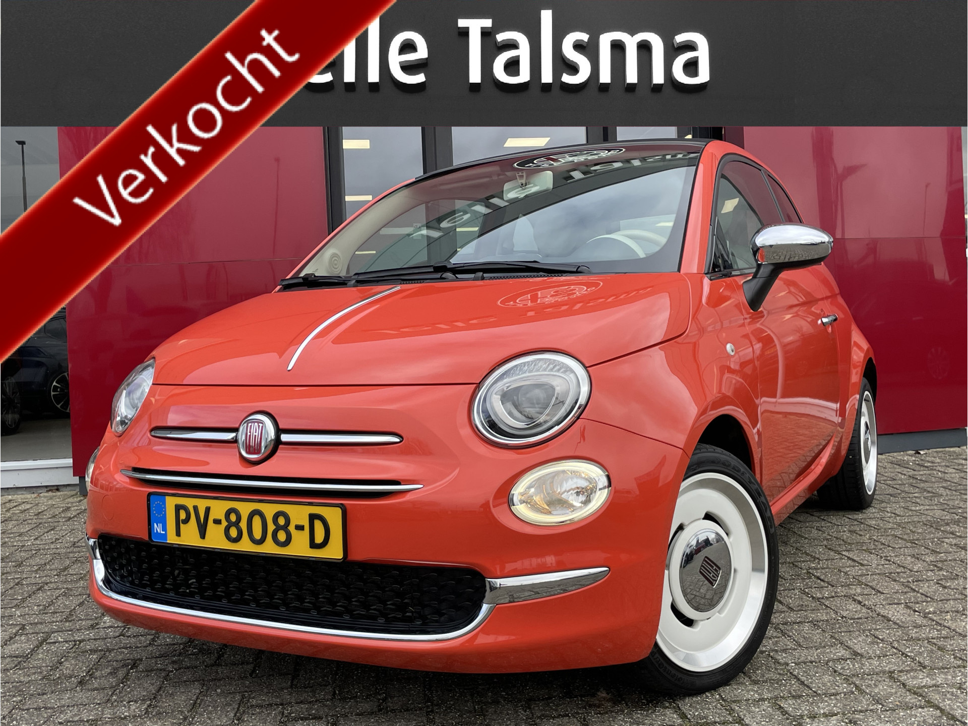 Fiat 500 0.9 TwinAir Turbo Anniversario 2017 - voorkant