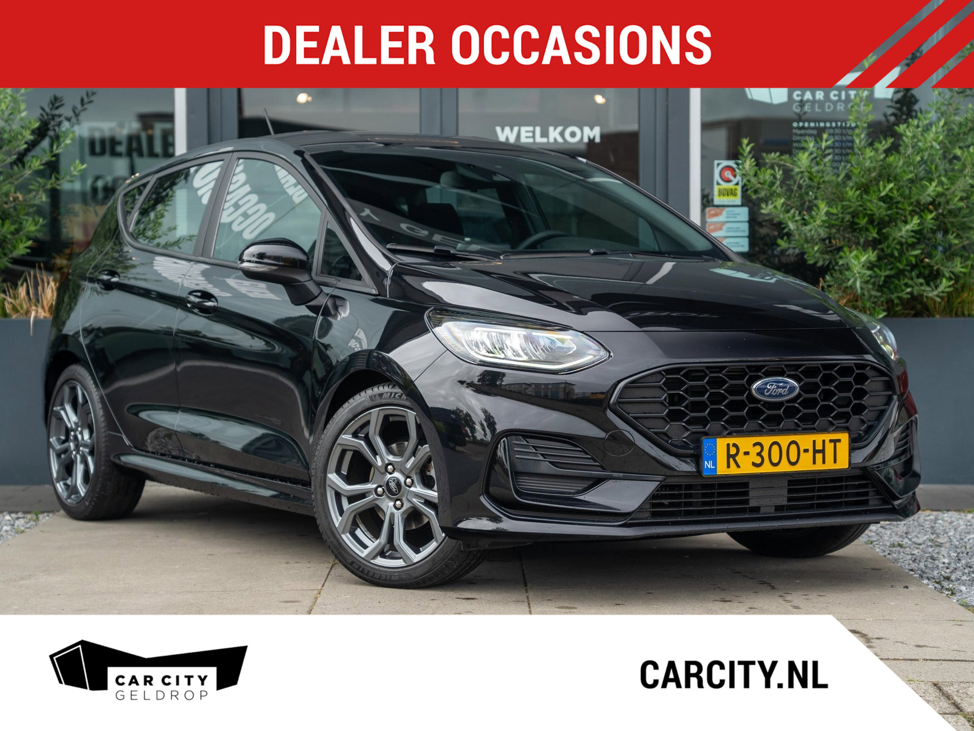 Ford Fiesta 1.0 EcoBoost Hybrid ST-Line / LED Koplampen / ACC / Park assist / Carplay / NL auto 2022 - voorkant