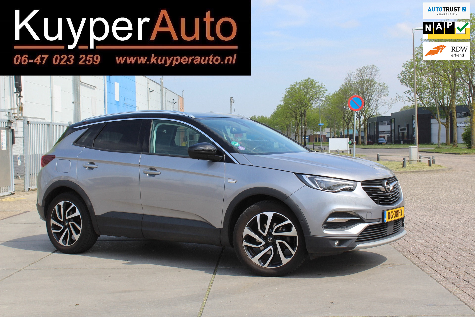 Opel Grandland X 1.2 Turbo Innovation NAP   CAMERA VOL OPTIES TREKHAAK 2017 - voorkant
