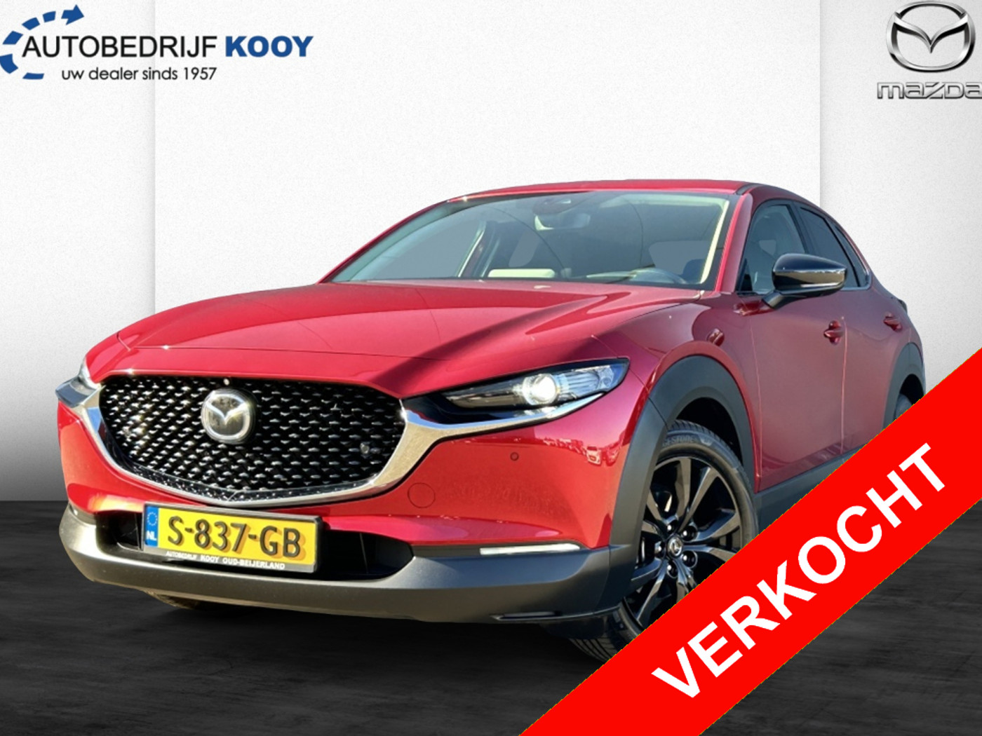 Mazda Mazda Cx-30 2.0 eSkyActiv-G Sportive / Bose / 360 Camera 2022 - voorkant
