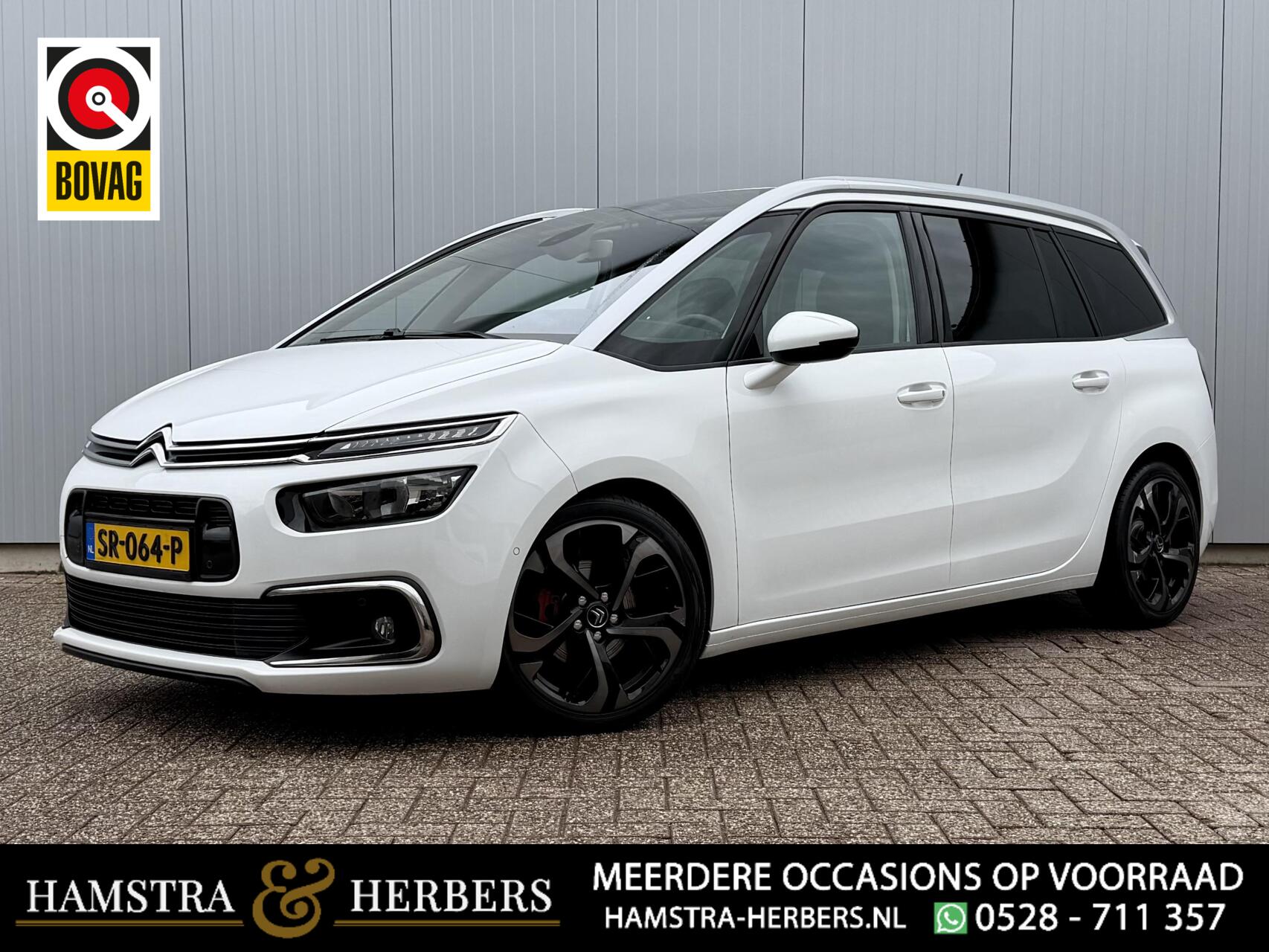 Citroen C4 Picasso 1.2 PureTech Shine 7 pers automaat 2018 - voorkant
