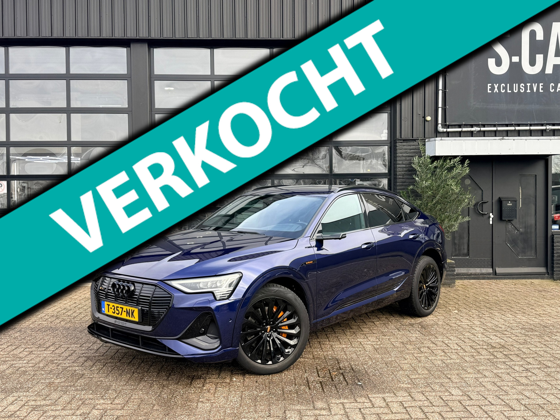 Audi E-tron Sportback 50 50 quattro S edition 71 kWh 2020 - voorkant