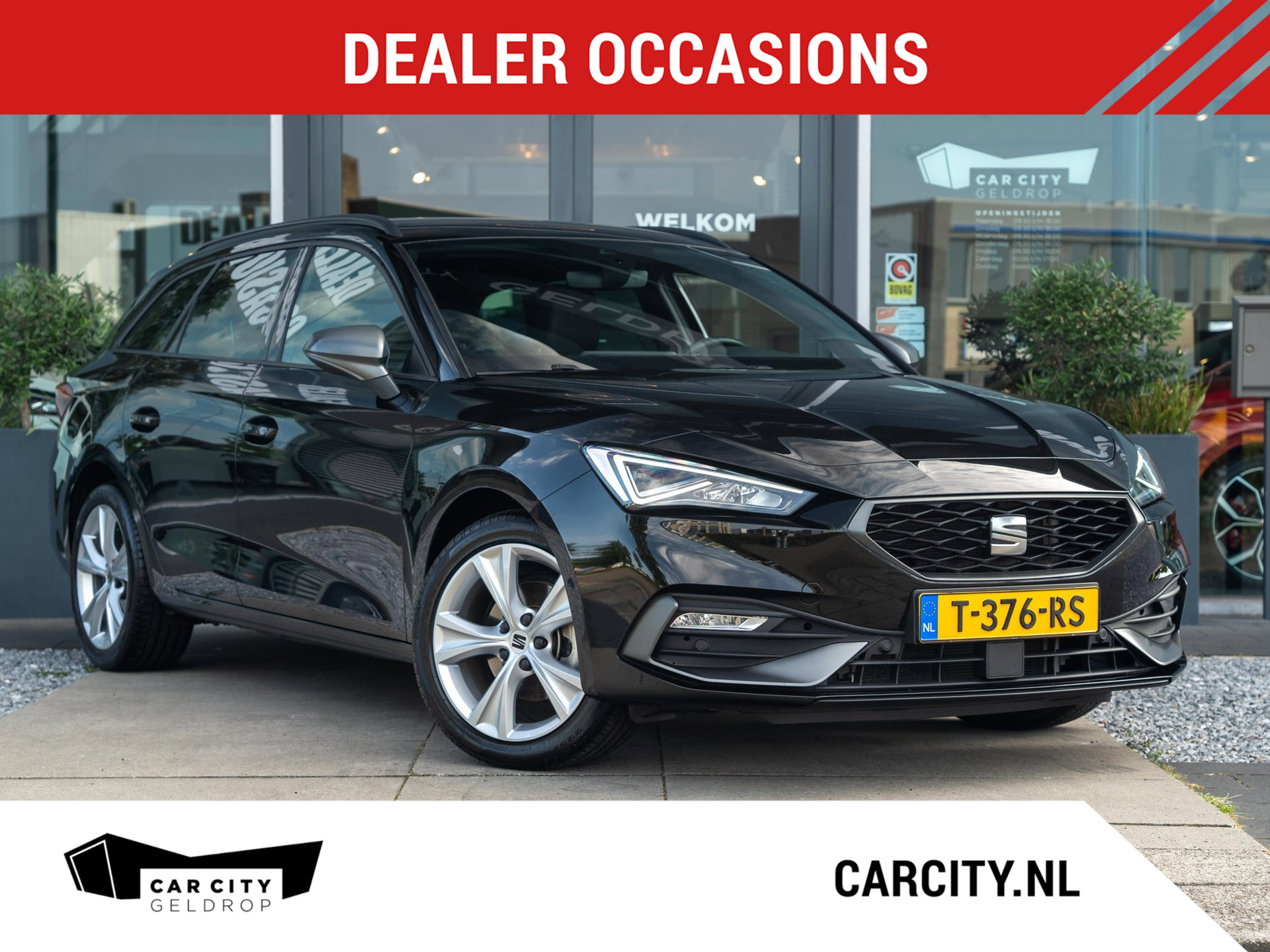 Seat Seat Leon SP 1.0 eTSI FR Business Intense / Adaptieve cruise / Camera / Carplay 2023 - voorkant