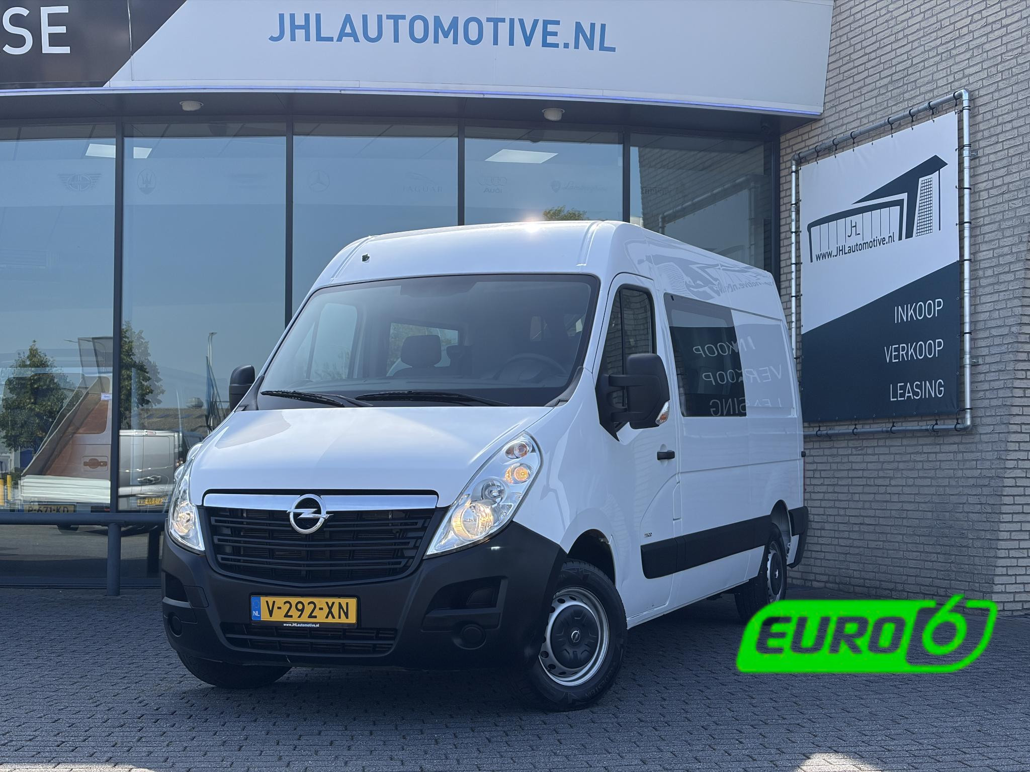 Opel Movano 2.3 CDTI L2H2*DUBBEL CAB.*HAAK*7-P*A/C*CRUISE*PDC* 2019 - voorkant