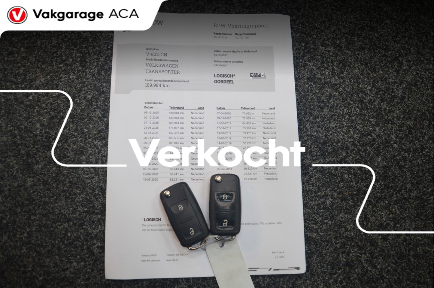 Foto van Volkswagen Transporter