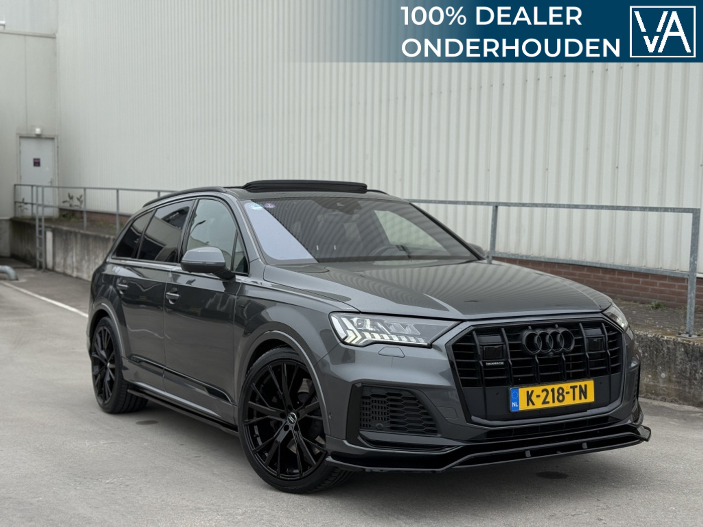 Audi Q7 55 TFSI E 55 TFSI e Quattro | S-Line | Maxton | B&O | Pano 2021 - voorkant