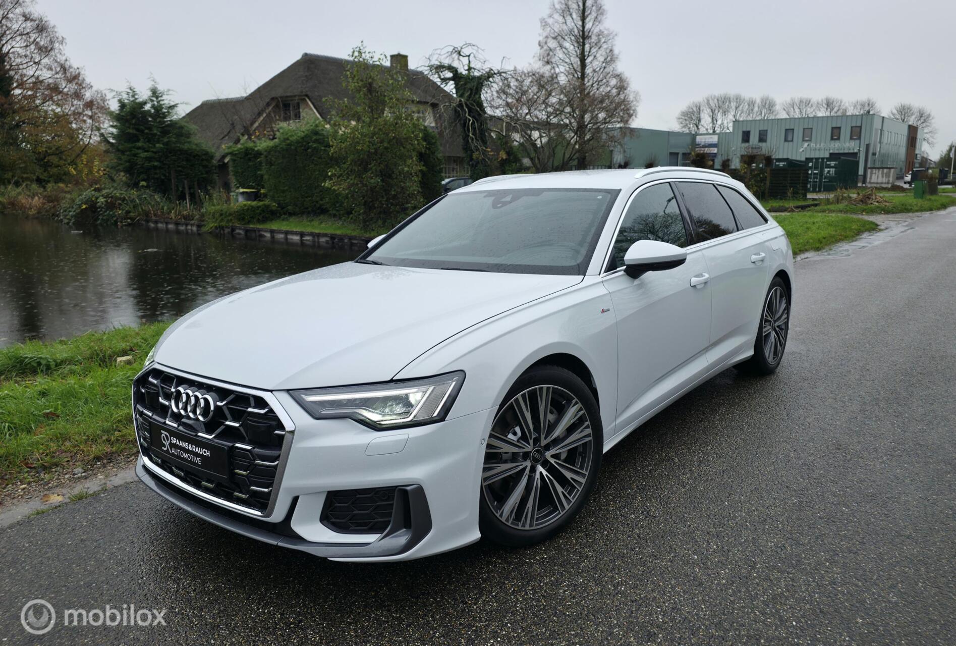 Audi A6 Avant 50 TFSI e Quattro 3x S-Line / Navi / Nieuwst. 2023 - voorkant