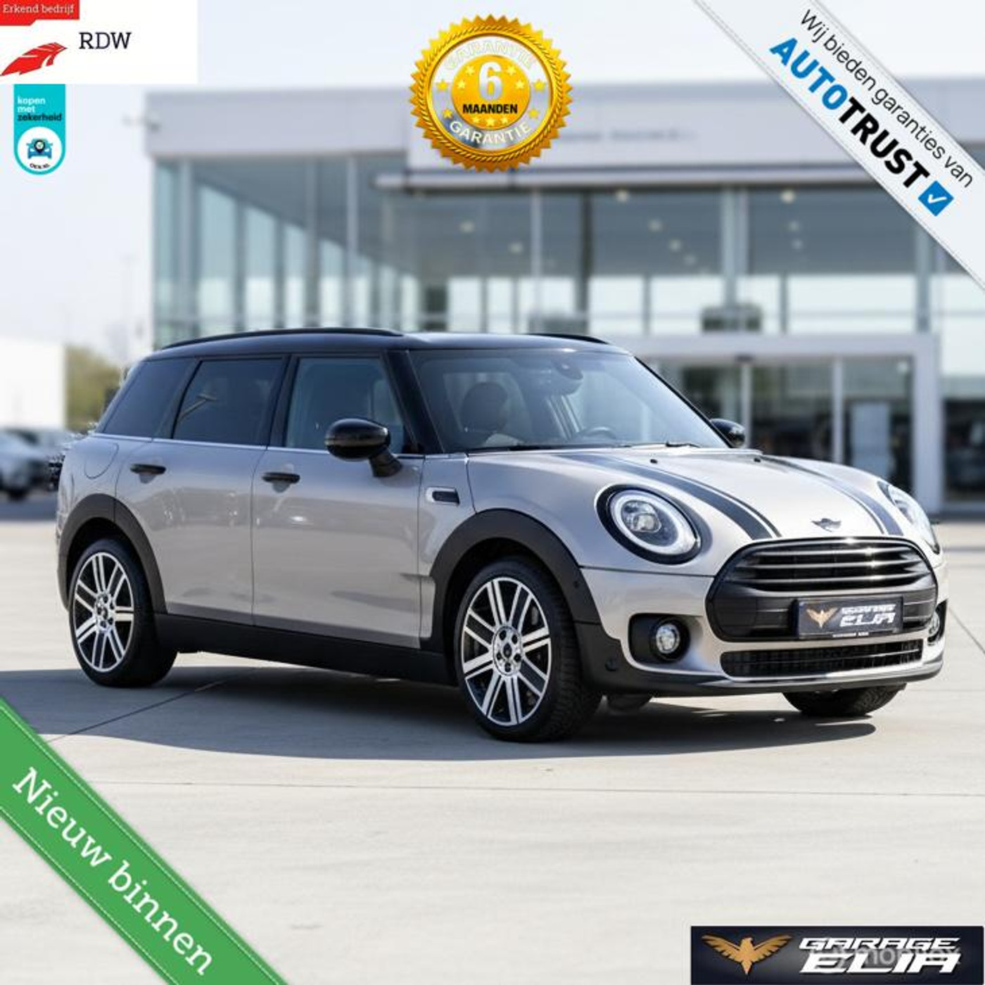 Mini Clubman 1.5 Cooper Richmond Park Panoramda 2021 - voorkant