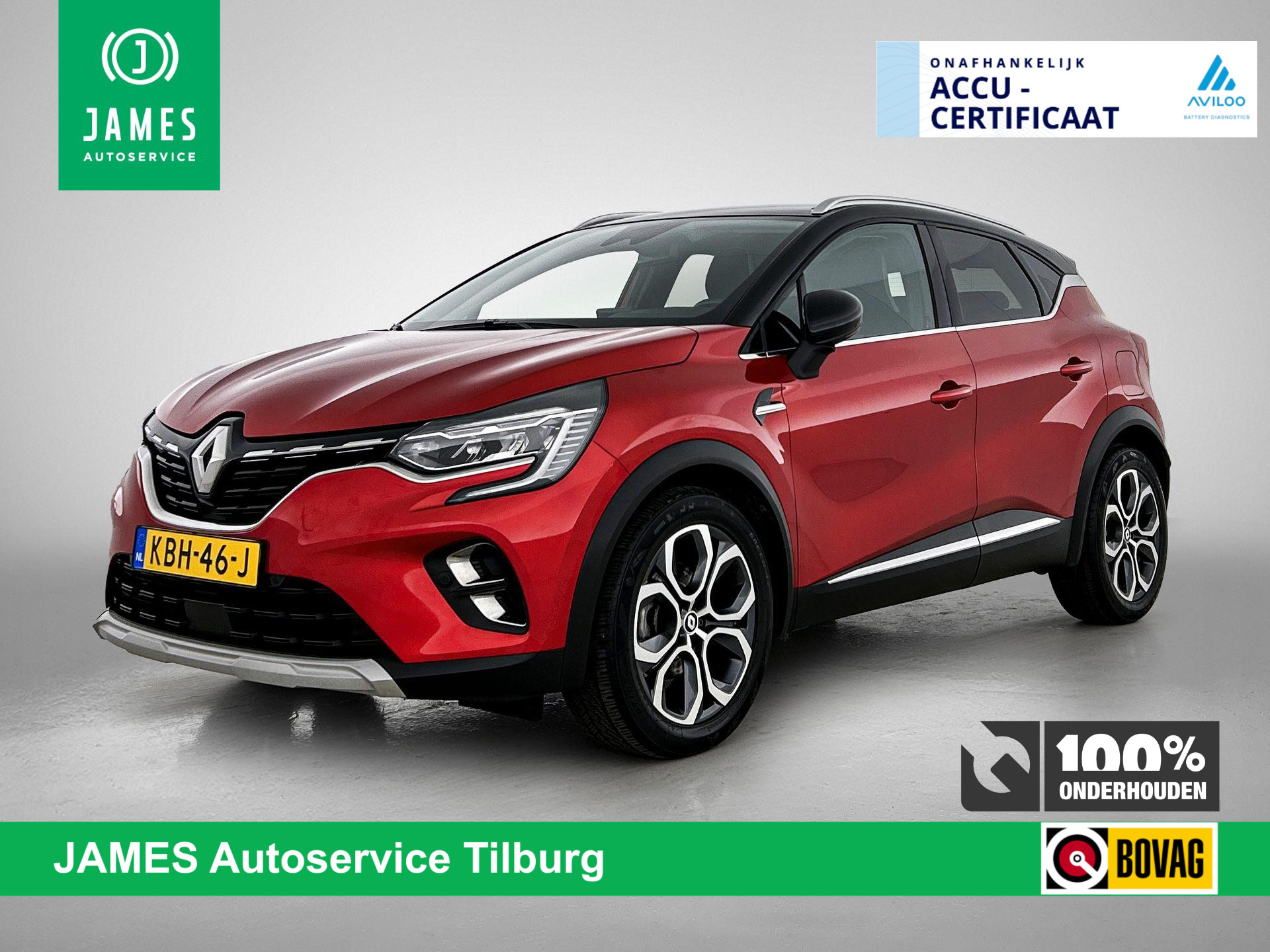 Renault Captur (e-tech Plug-in Hybrid) 1.6 E-Tech Plug-in Hybrid 160 Intens 2022 - voorkant