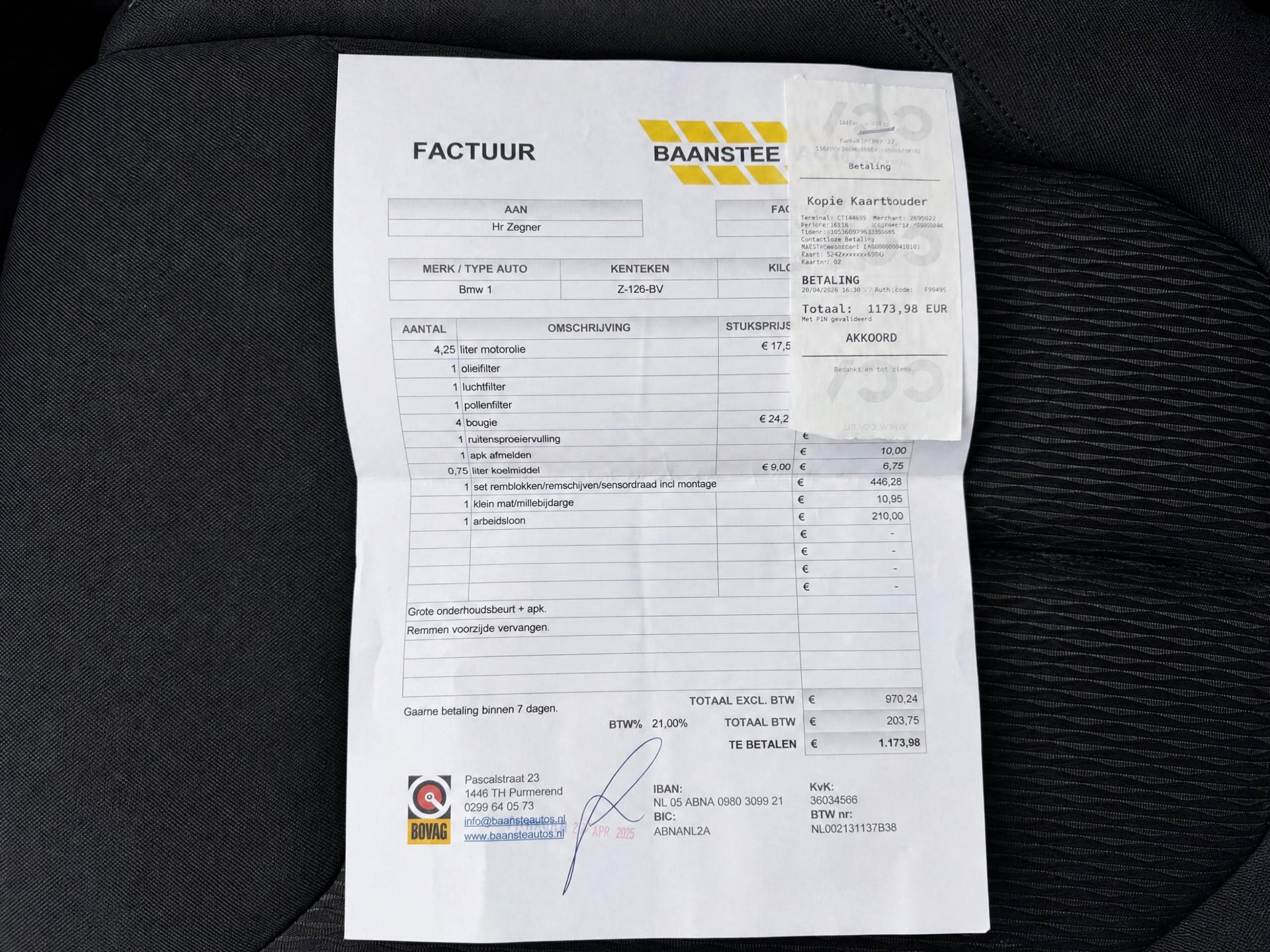 Foto van BMW 1er Reihe