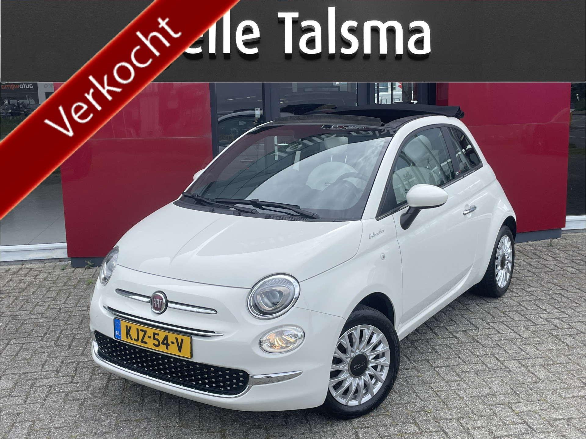 Fiat 500 C 1.0 Hybrid Dolcevita Cabrio | Climate Control | 2023 - voorkant