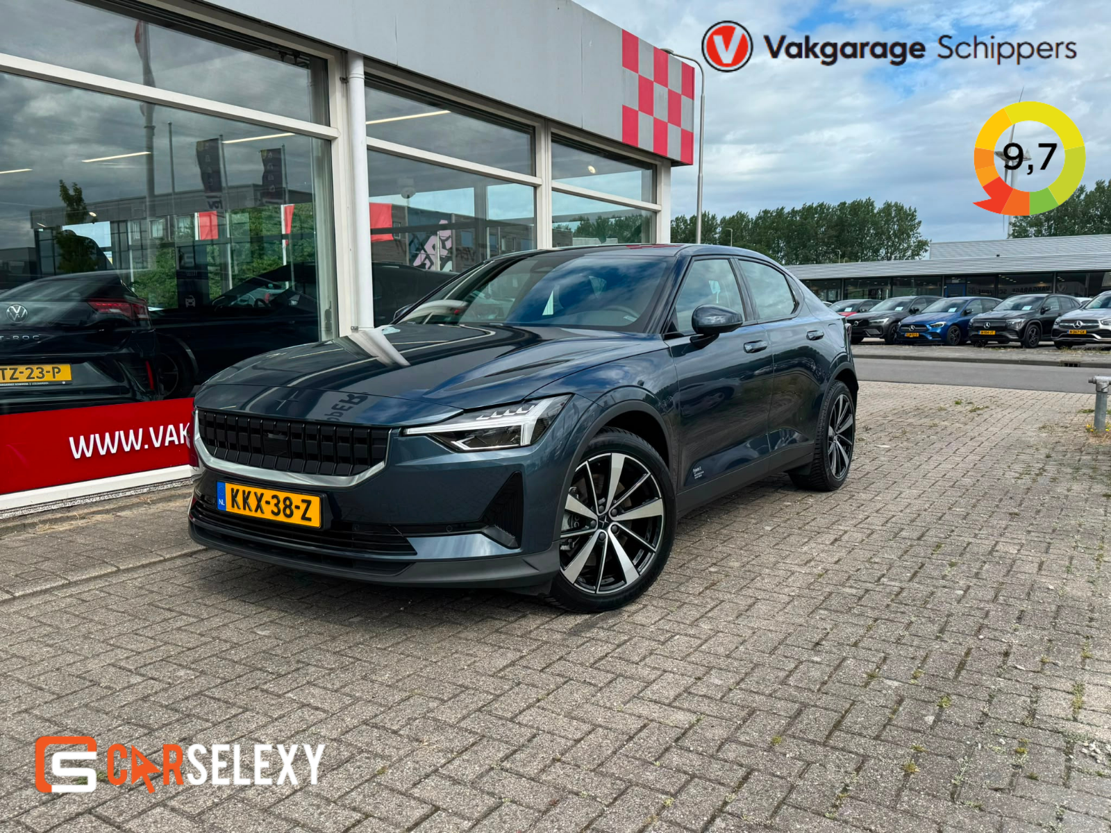 Polestar Polestar 2 Standard Range Single Motor 69 kWh|Snel laden|Stoelverw| 2023 - voorkant