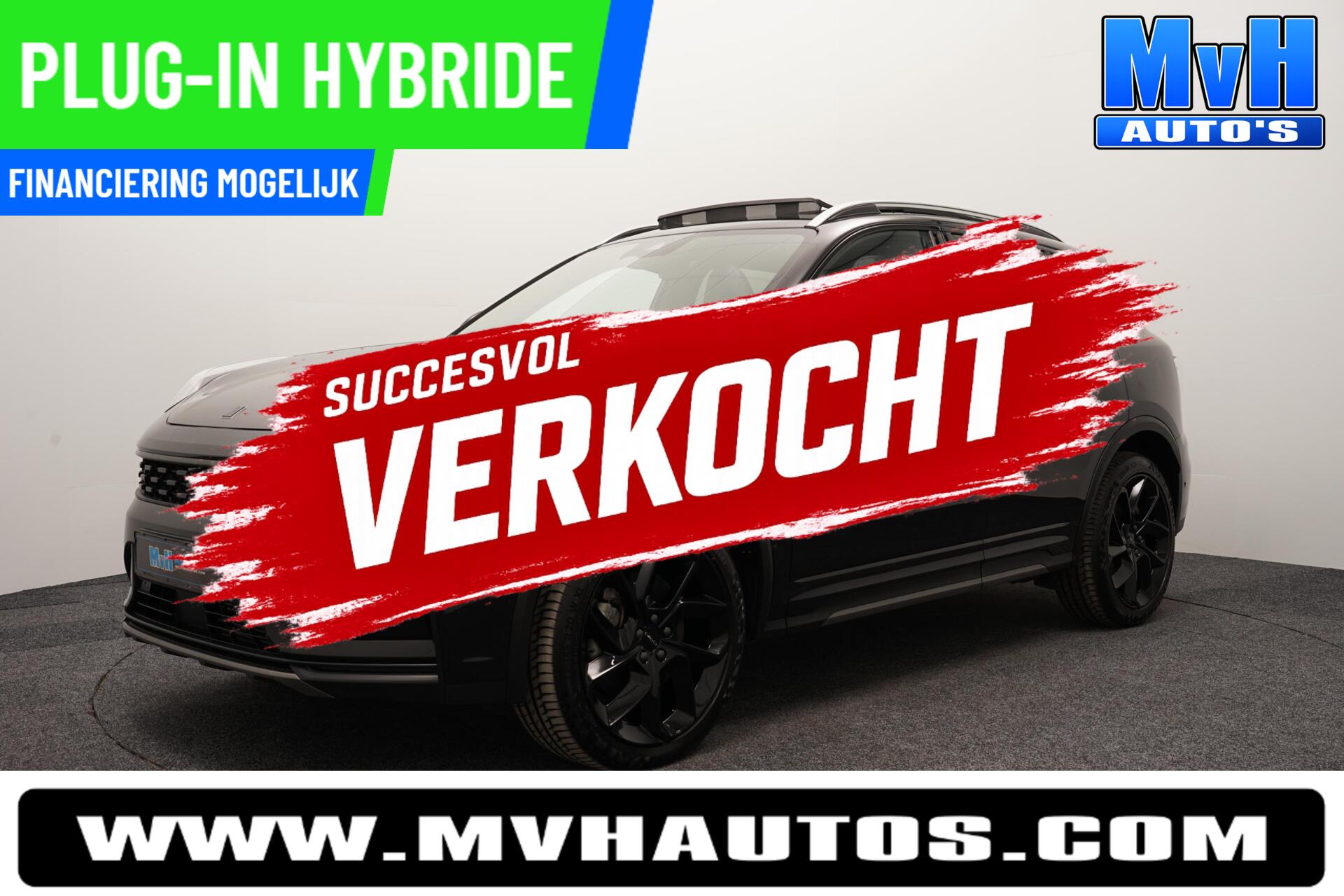 LYNK & Co 01 1.5 Hybride|FULL BLACK XL|ZWARTE.HEMEL|LEER 2023 - voorkant