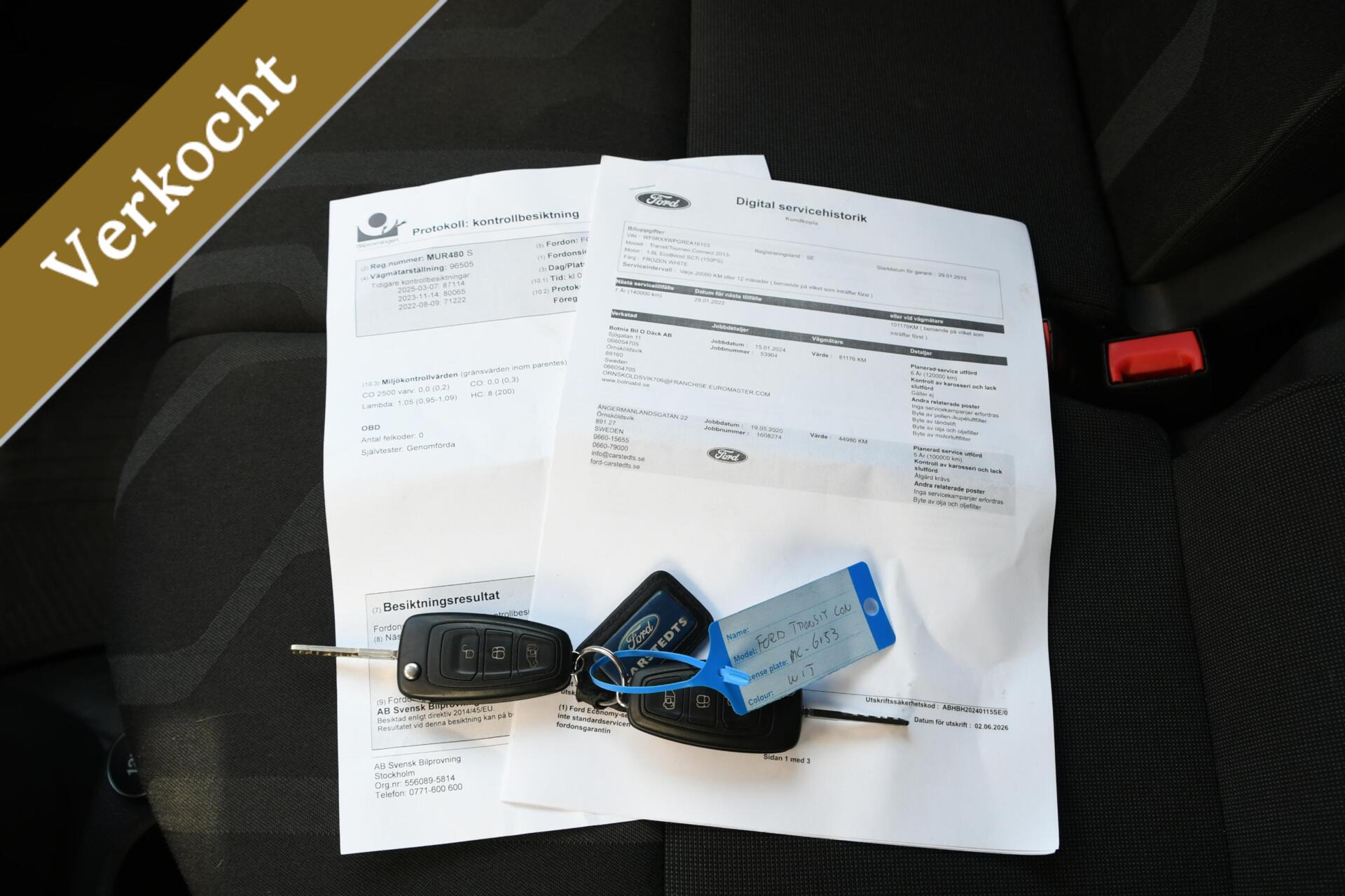 Foto van Ford Transit Connect