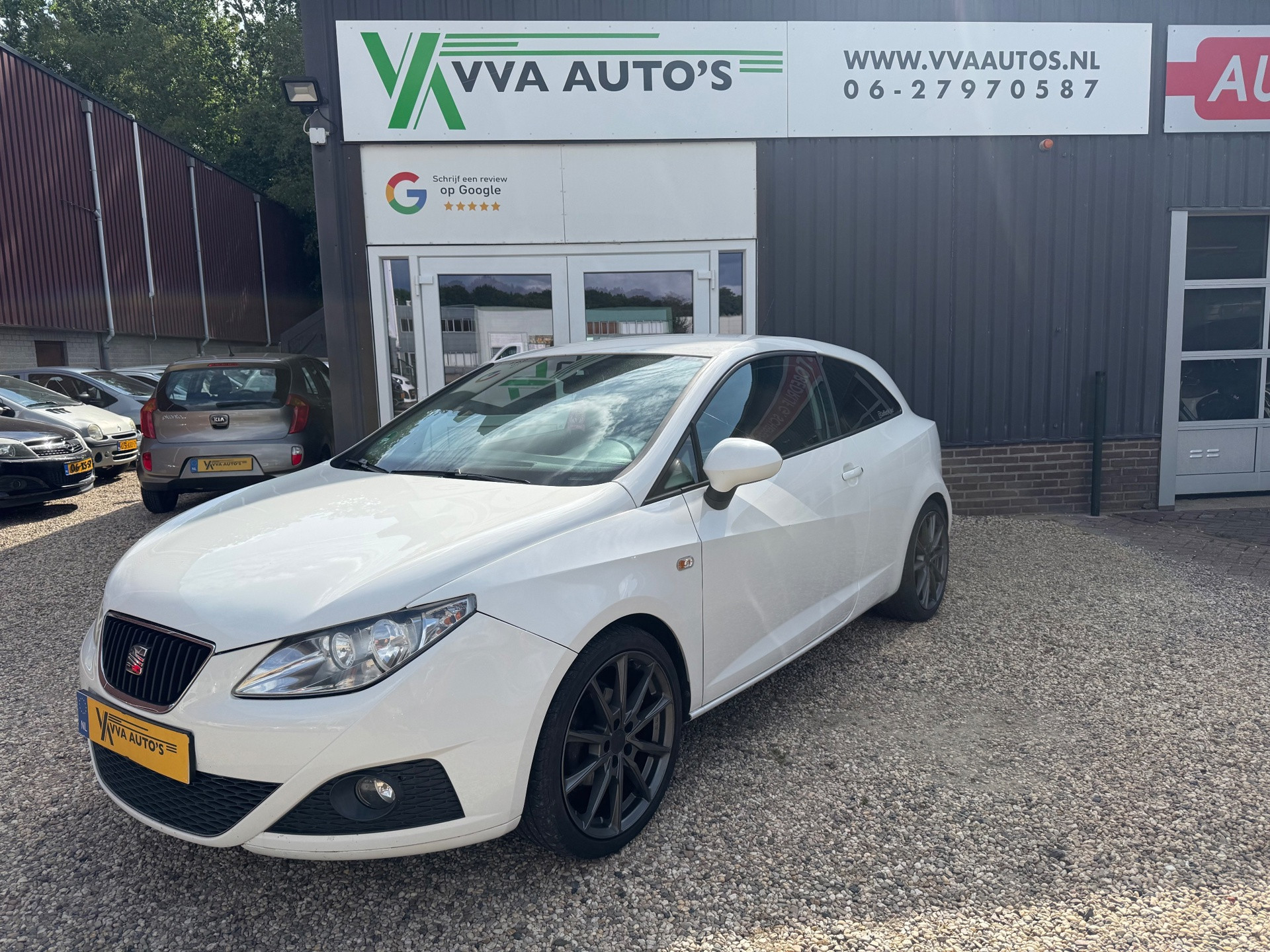 Seat Ibiza SC 1.6 Sport-up airco, cruise control, stoelverwarming! 2008 - voorkant