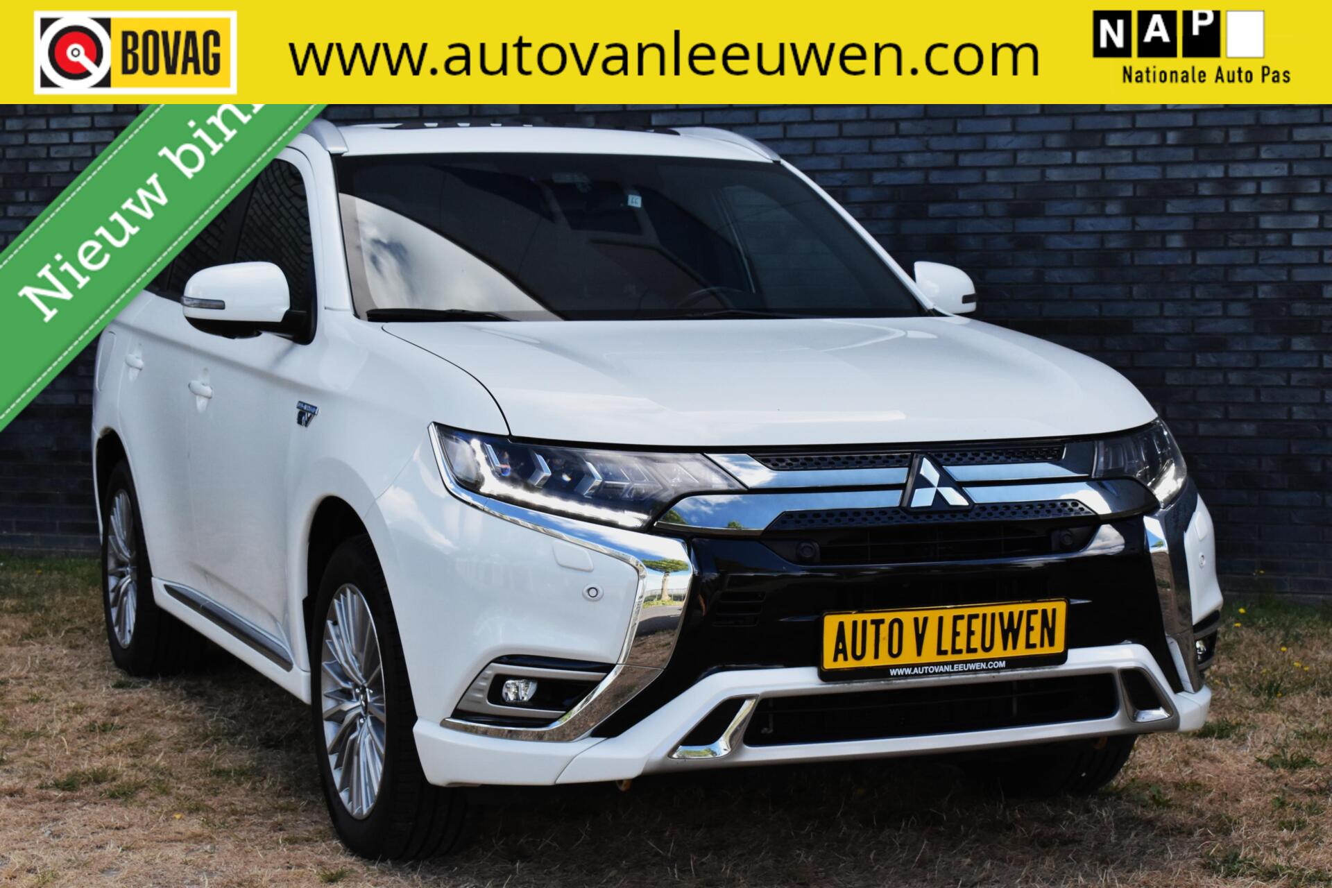Mitsubishi Outlander 2.4 PHEV Diamand Edition LEDER VOL! 360º/PANORAMADAK/CAMERA/ACC/ETC,! 2019 - voorkant