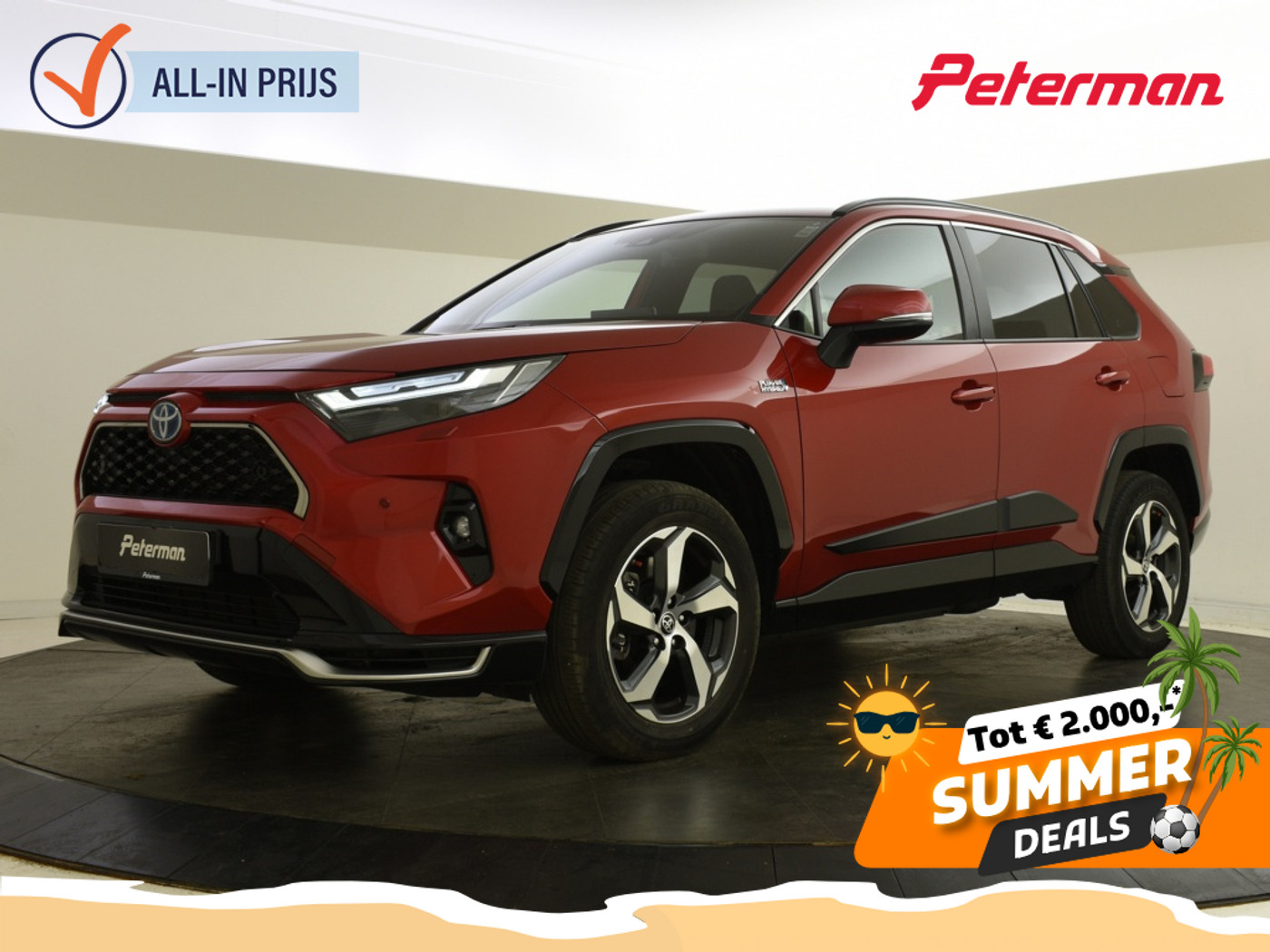 Toyota Rav4 2.5 Plug In Hybride AWD Dynamic | Head-up | Blindspot | 2022 - voorkant