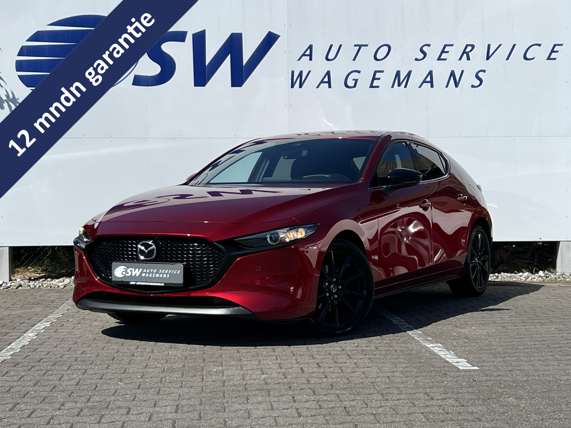 Mazda 3 2.0 e-SkyActiv-X M Hybrid 186 Luxury 2022 - voorkant