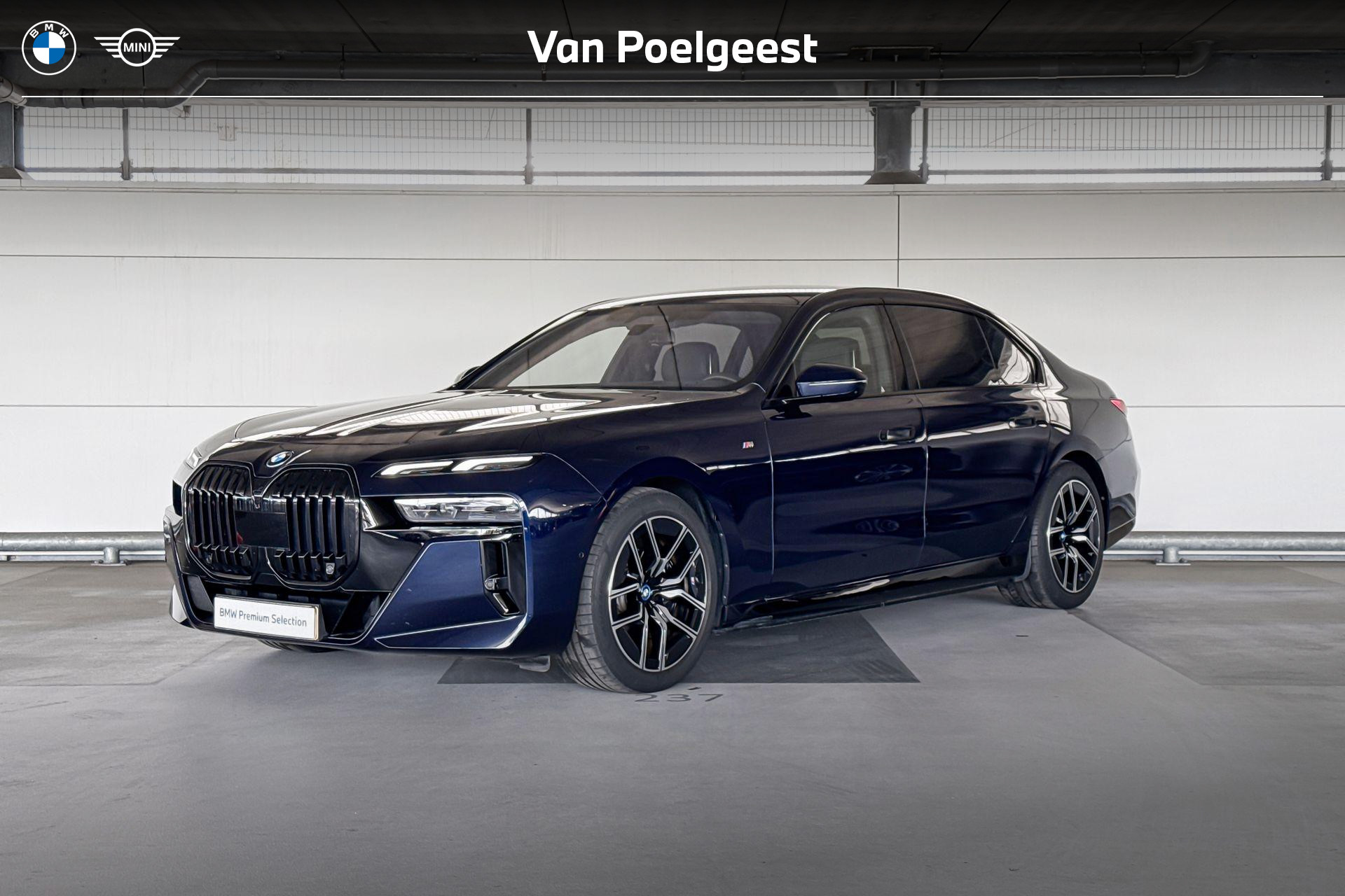 BMW I7 Xdrive60 xDrive60 106 kWh M-Sport 2023 - voorkant