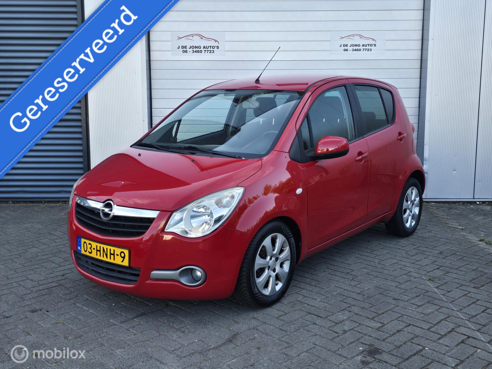 Opel Agila 1.2 Edition 98DKM! Automaat! 2009 - voorkant