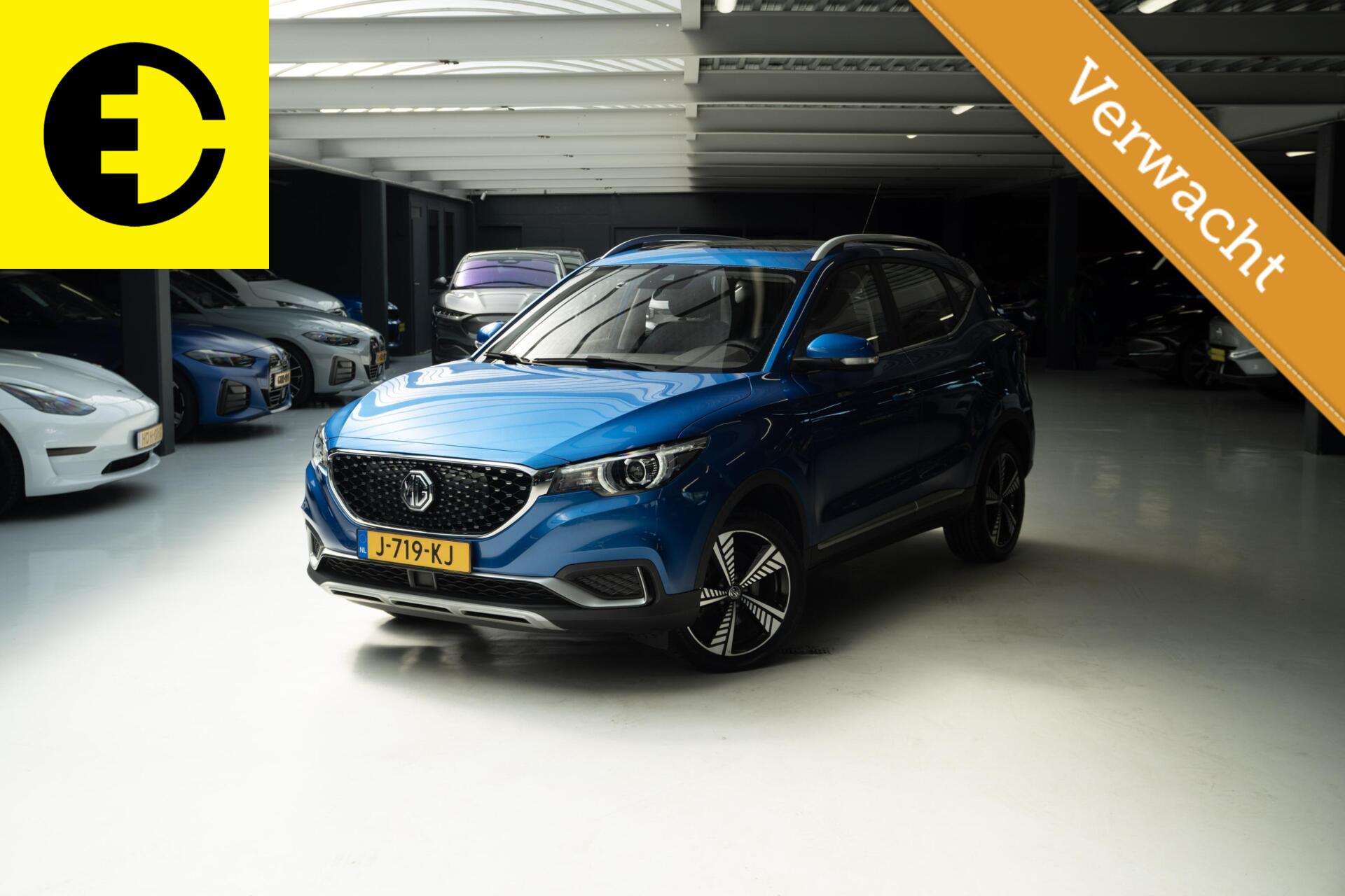 MG MG ZS Ev EV Luxury 45 kWh | Leder | Stoelverwarming | CarPlay | Pano 2020 - voorkant
