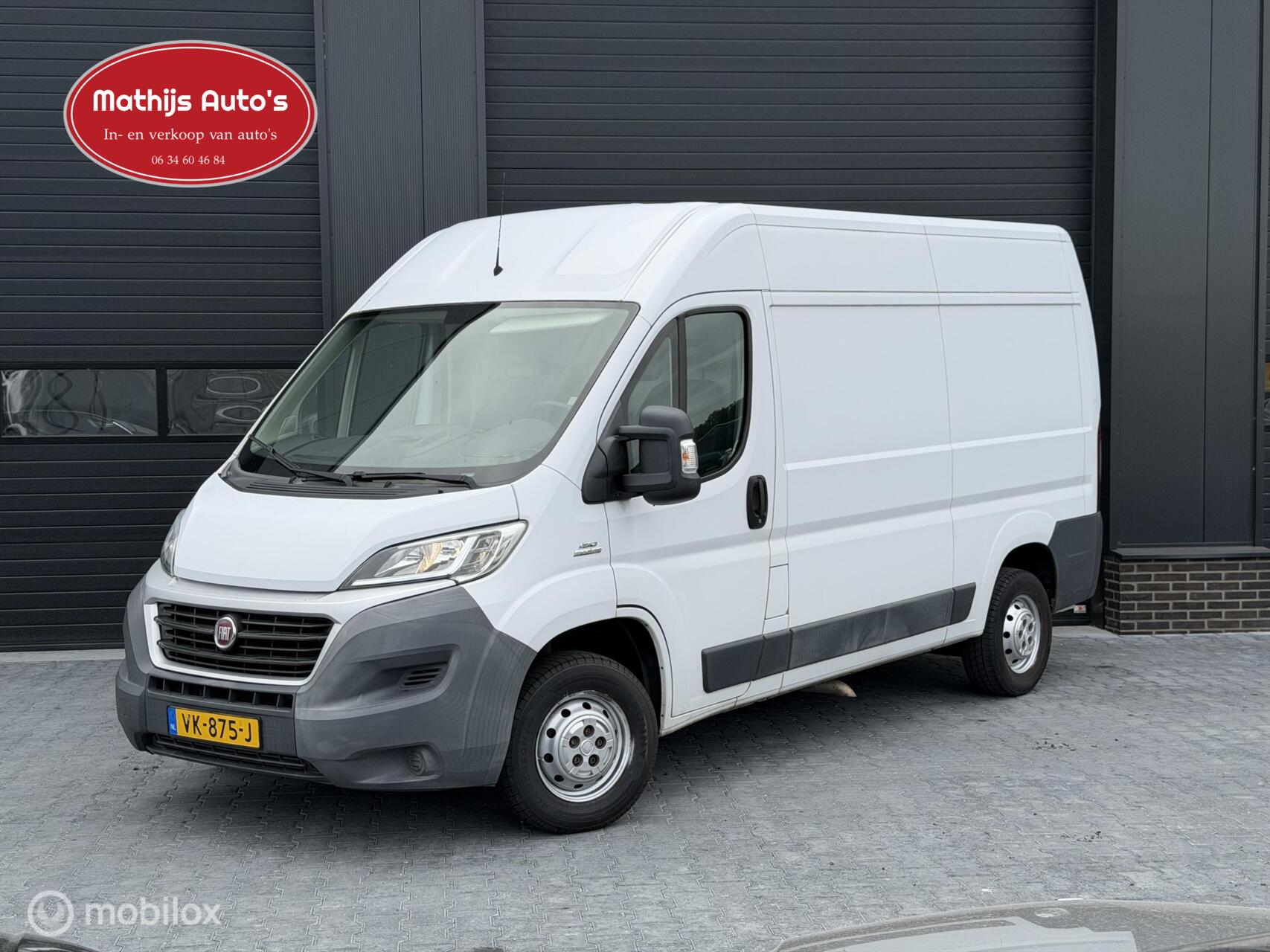 Fiat Fiat Ducato 33 2.3 MultiJet L2H2 Airco! Goed onderhouden! Nieuwe APK! 2014 - voorkant