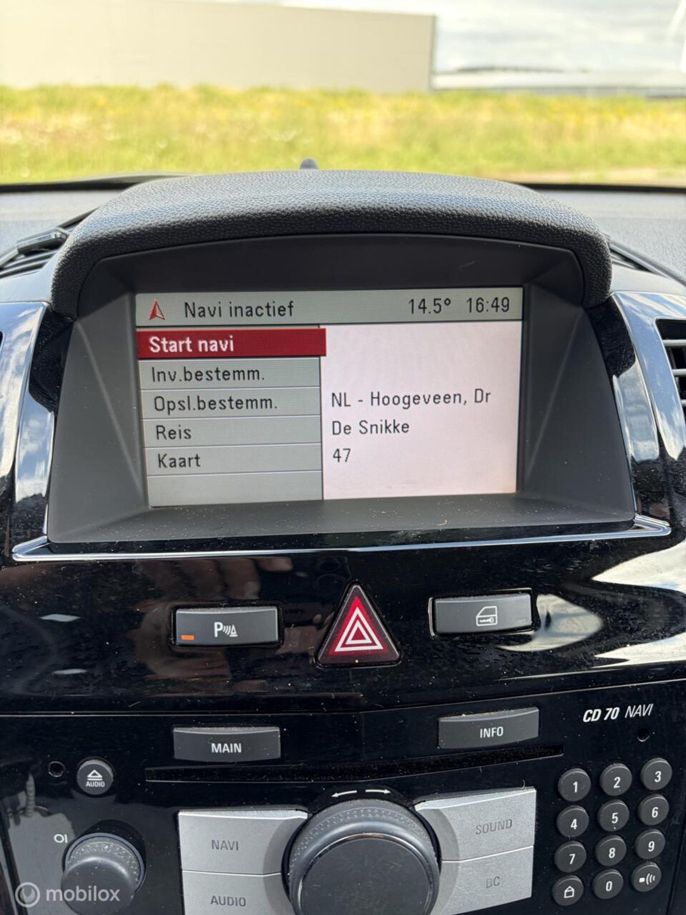 Foto van Opel Zafira