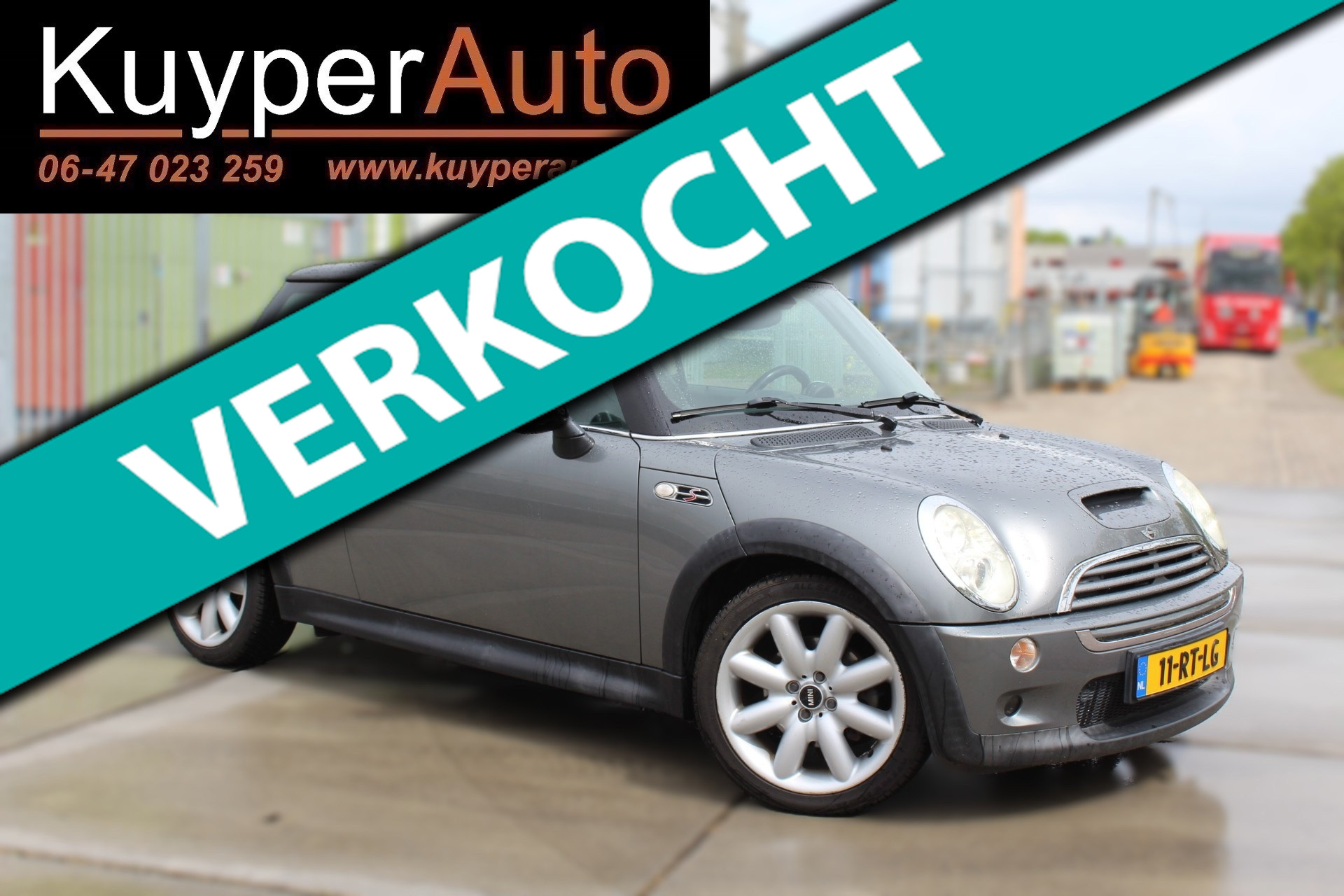 Mini Mini Cooper S 1.6 Cooper S Chili ,,nap,, lage km pano  half leder 2005 - voorkant