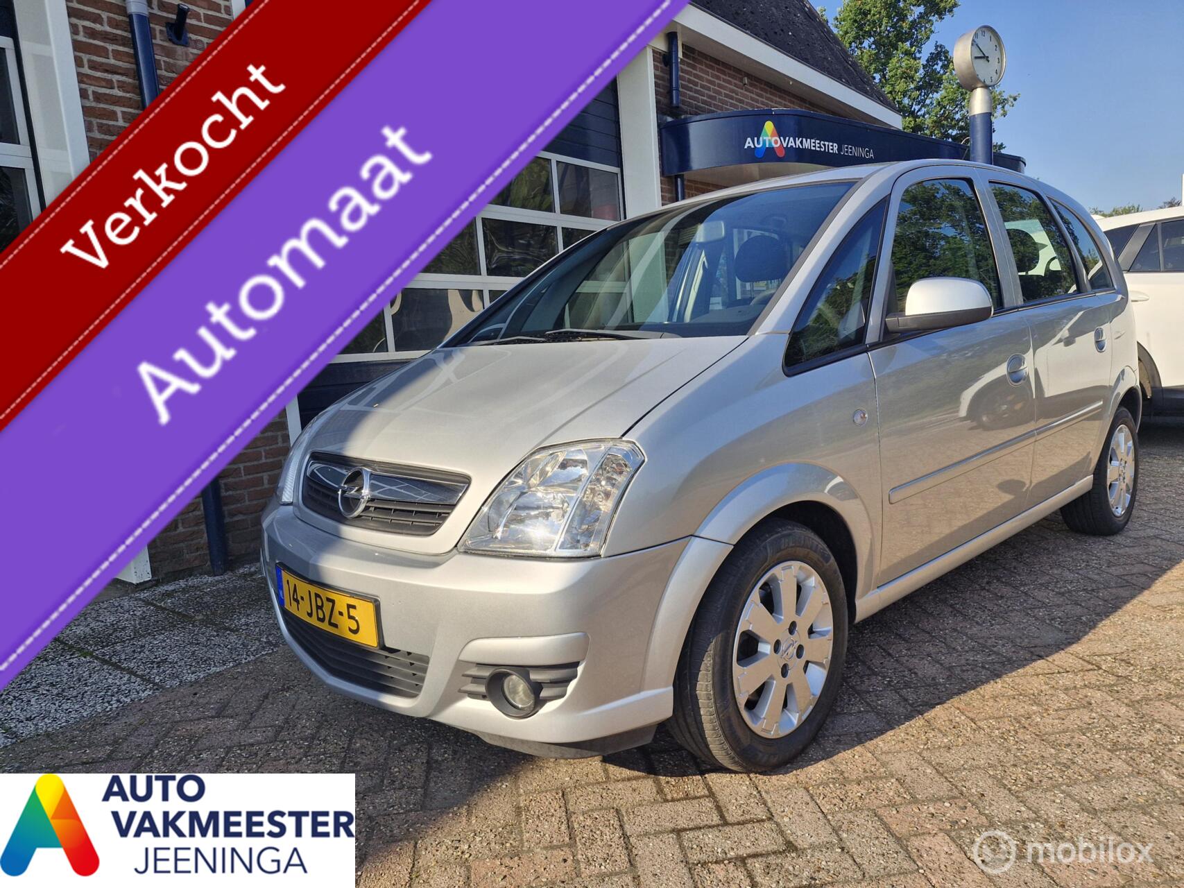 Opel Meriva-a 1.6-16V Temptation, hoge zit. 2009 - voorkant
