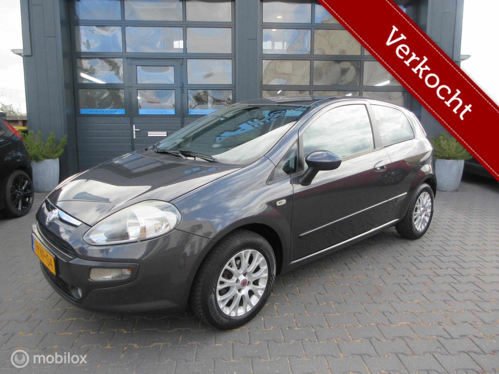 Fiat Fiat Punto 1.2 Dynamic 142dkm! Airco Trekhaak Nw Apk 2010 - voorkant