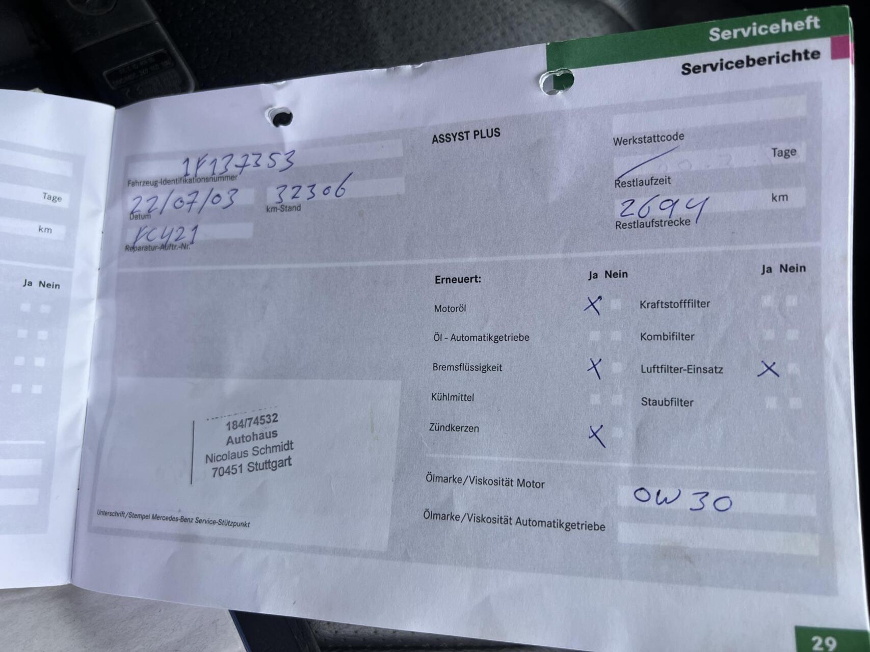 Foto van Mercedes-Benz SLK 230 Kompressor