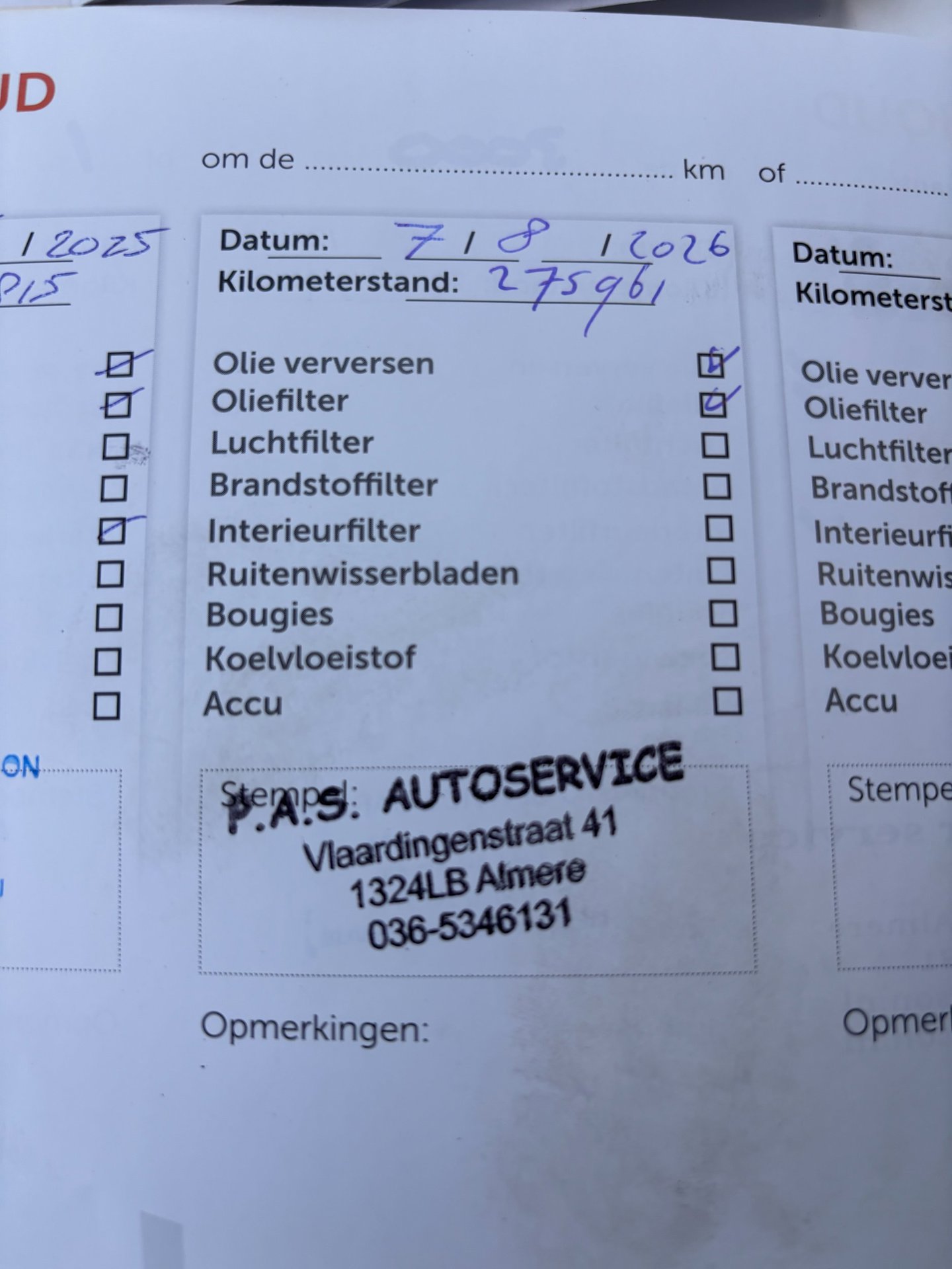 Foto van Audi A3 Sportback