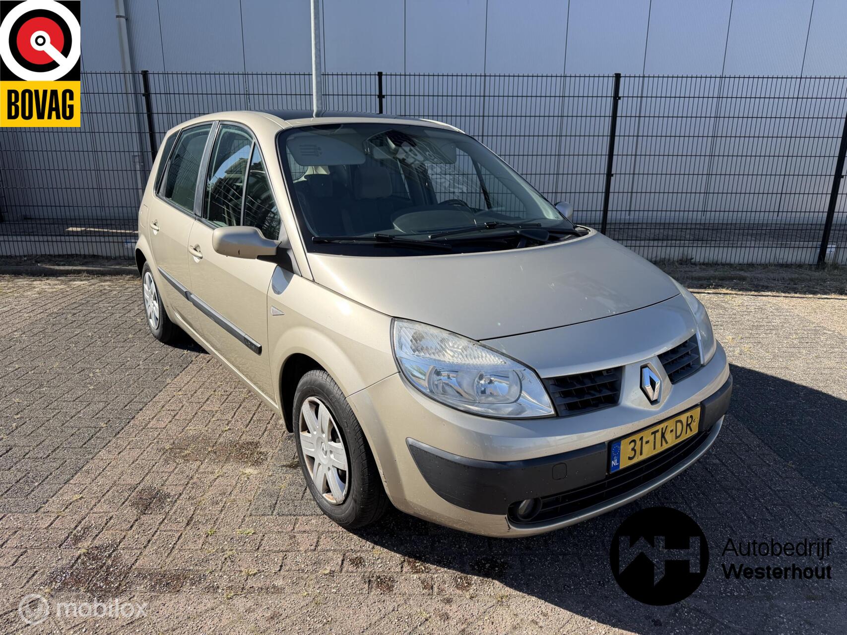 Renault Megane Scenic 1.6-16V Tech Line|PANODAK|6BAK|AIRCO|KOOPJE 2006 - voorkant