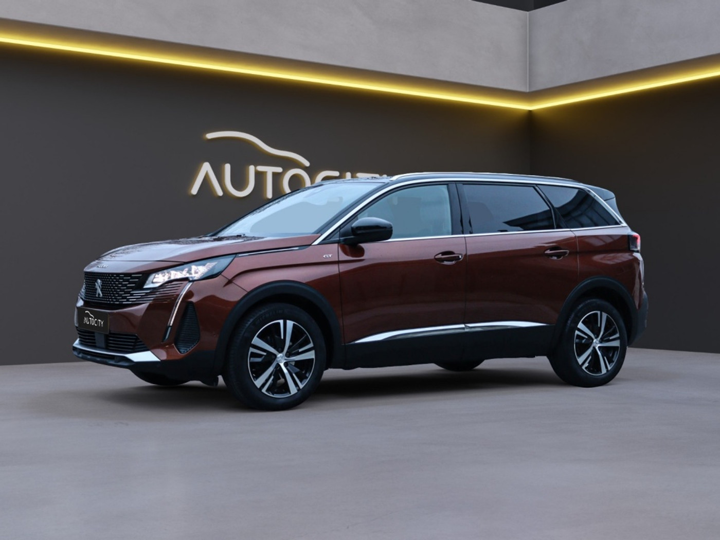Peugeot 5008 1.2  GT Line 130PK Automaat l 7p l Camera l Alcantara l Stoelver 2021 - voorkant