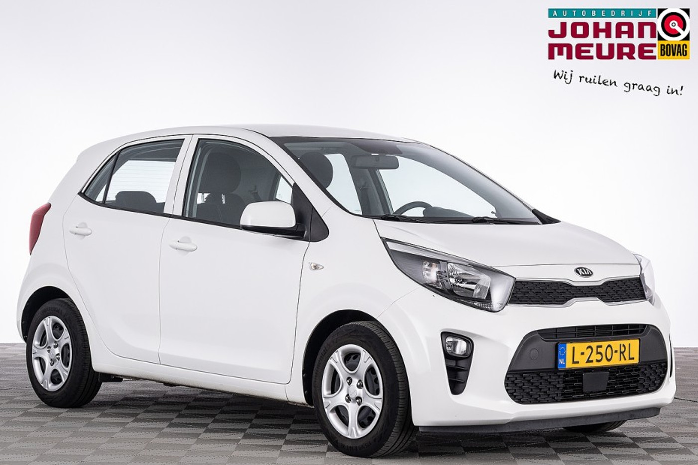 Kia Picanto 1.0 DPi ComfortLine 4-zits 5d | EL. RAMEN | Airco | Audio 2021 - voorkant