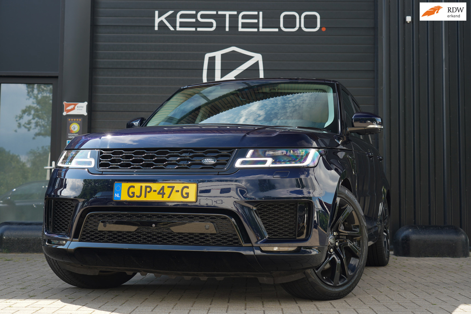 Land Rover Range Rover Sport P400e HSE 401+PK LED/VIRTUAL/SFEER/PANO/LEER+S.VERWARMING+MEMORY/21" LMV/ACC/ECC/12 MND GARANTIE! 2020 - voorkant