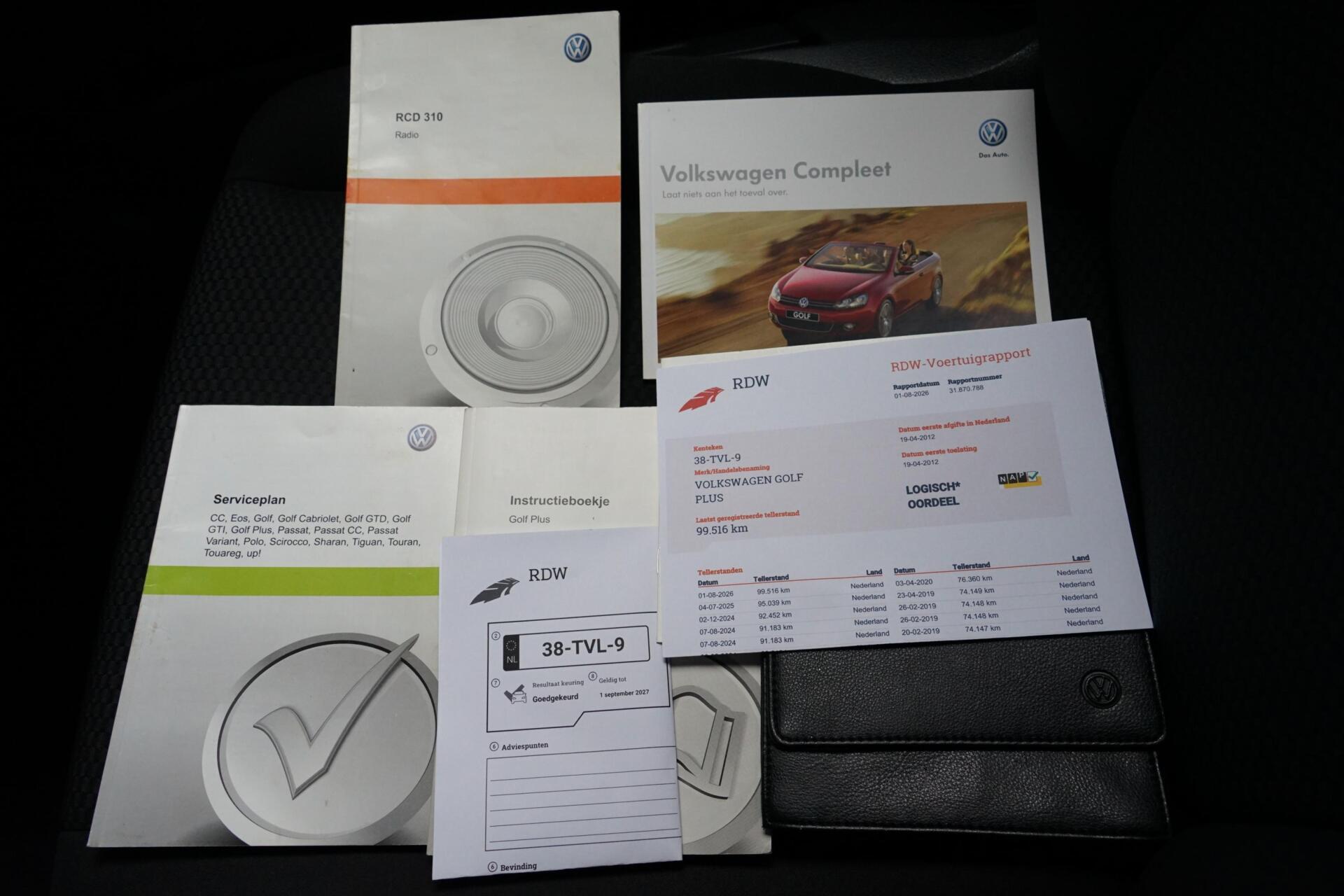 Foto van Volkswagen Golf Plus