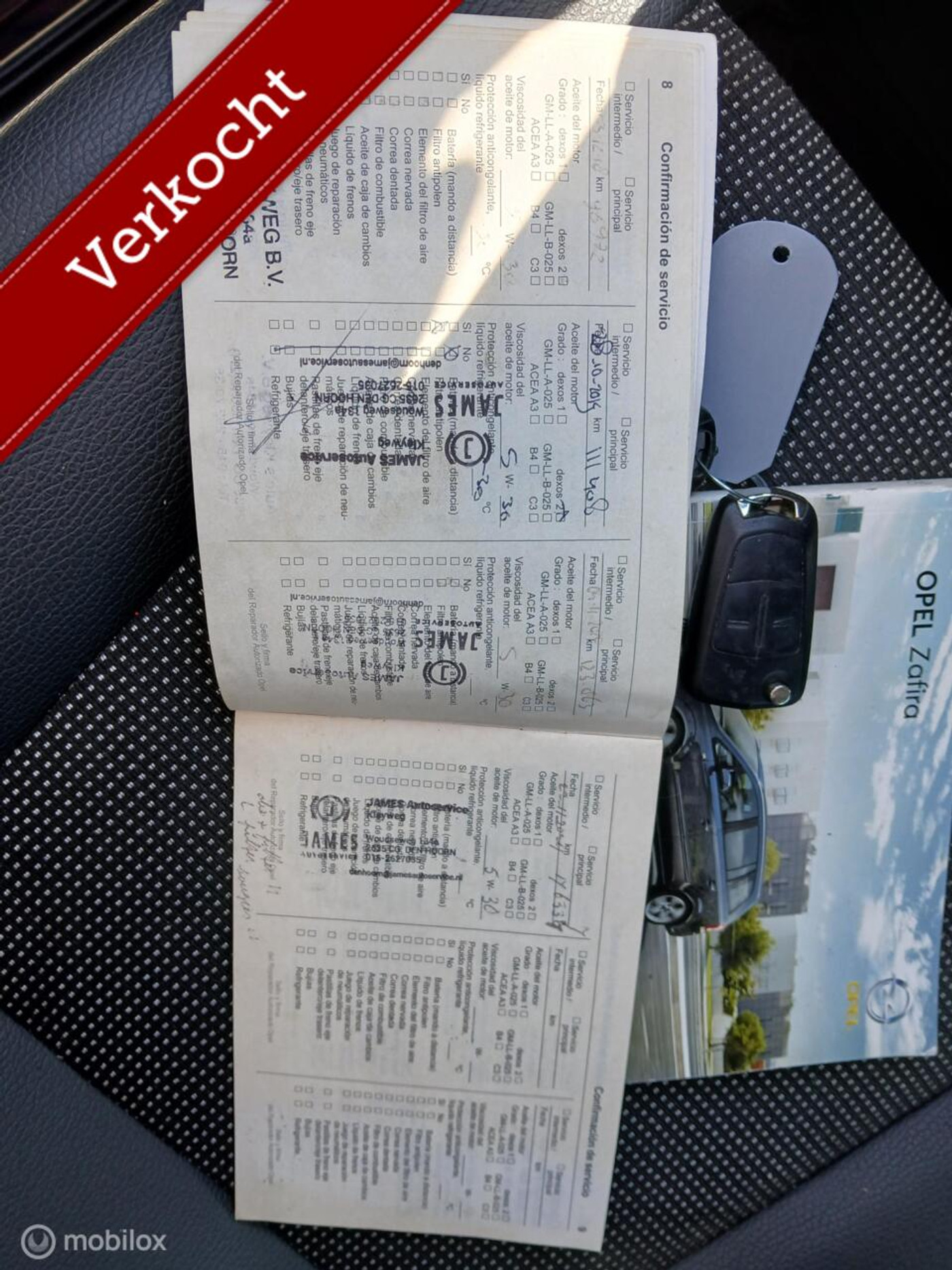 Foto van Opel Zafira