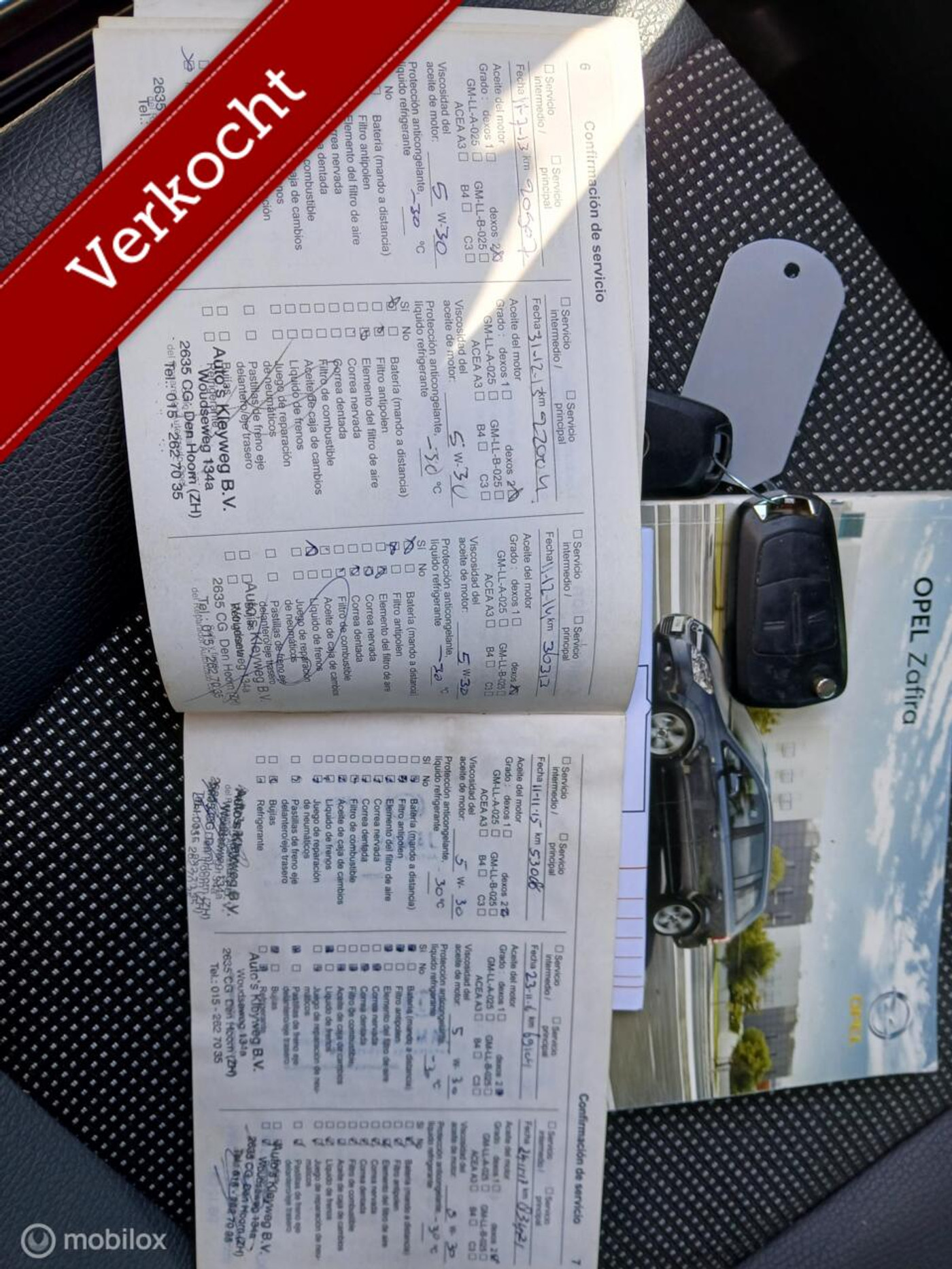 Foto van Opel Zafira