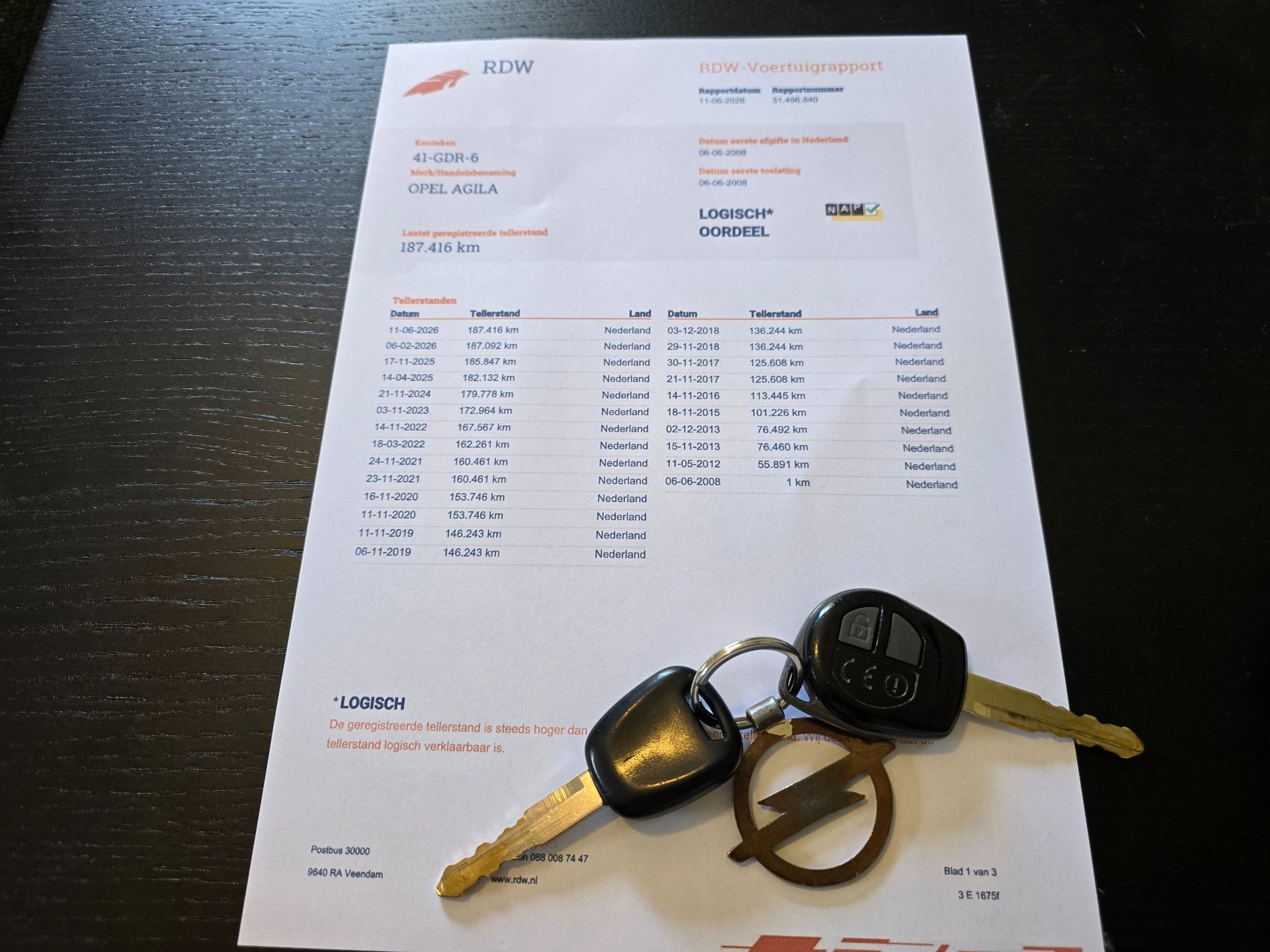 Foto van Opel Agila