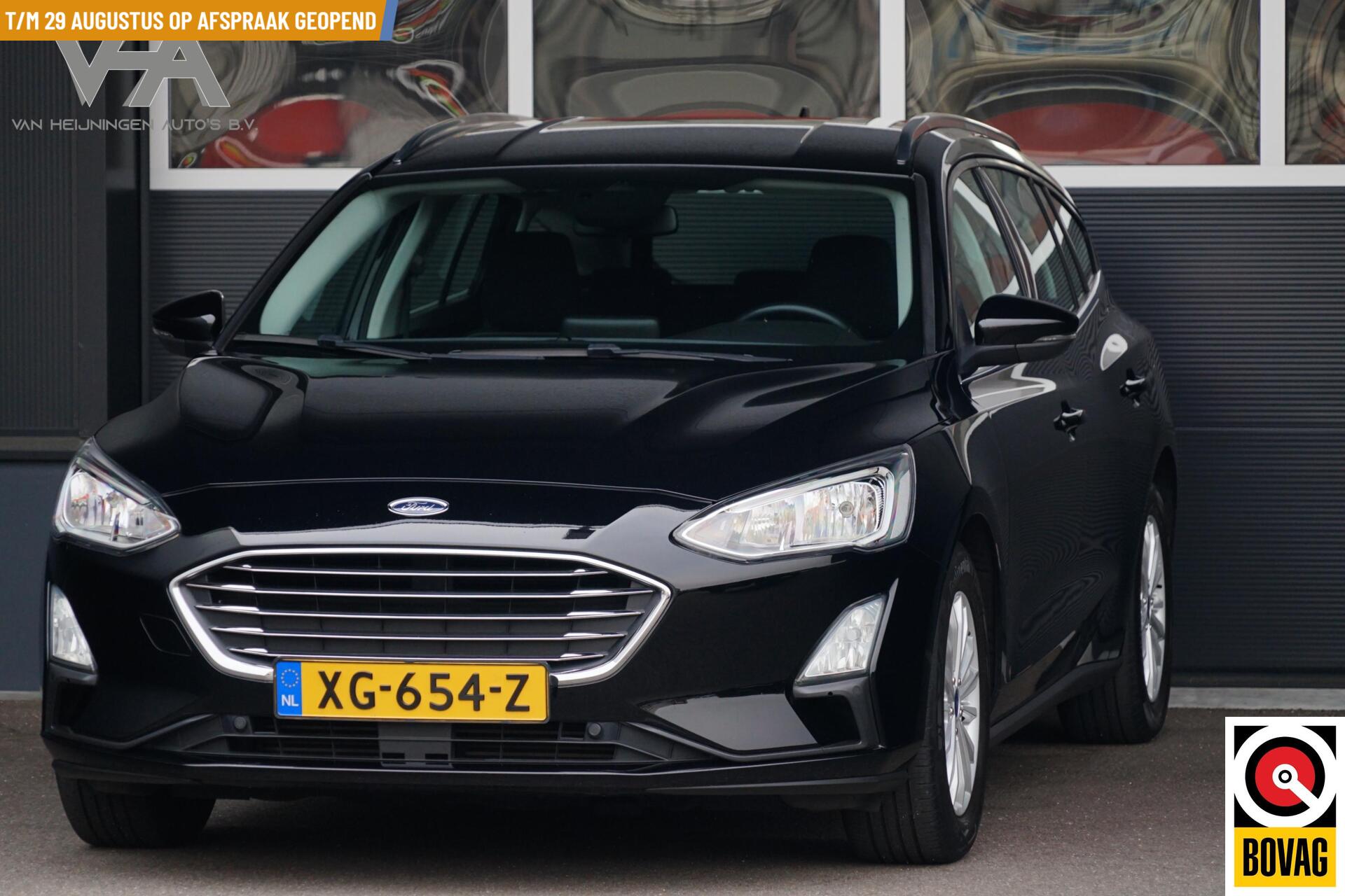 Ford Focus 1.0 EcoBoost Titanium Business, stoelverw. 2019 - voorkant