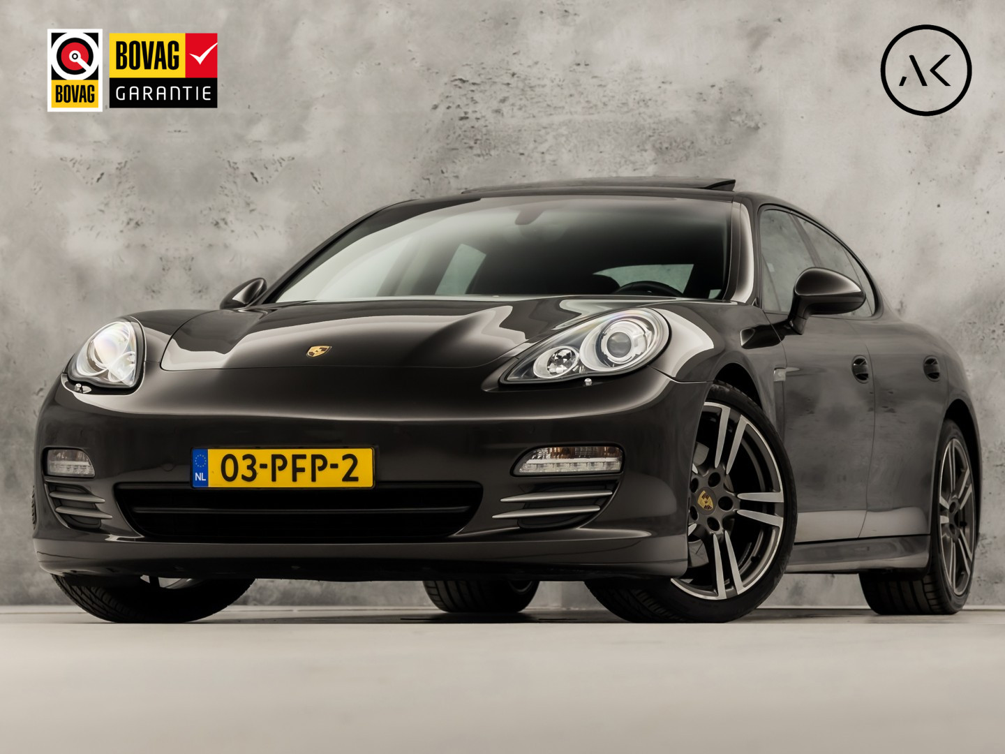 Porsche Panamera 3.6 4 2011 - voorkant