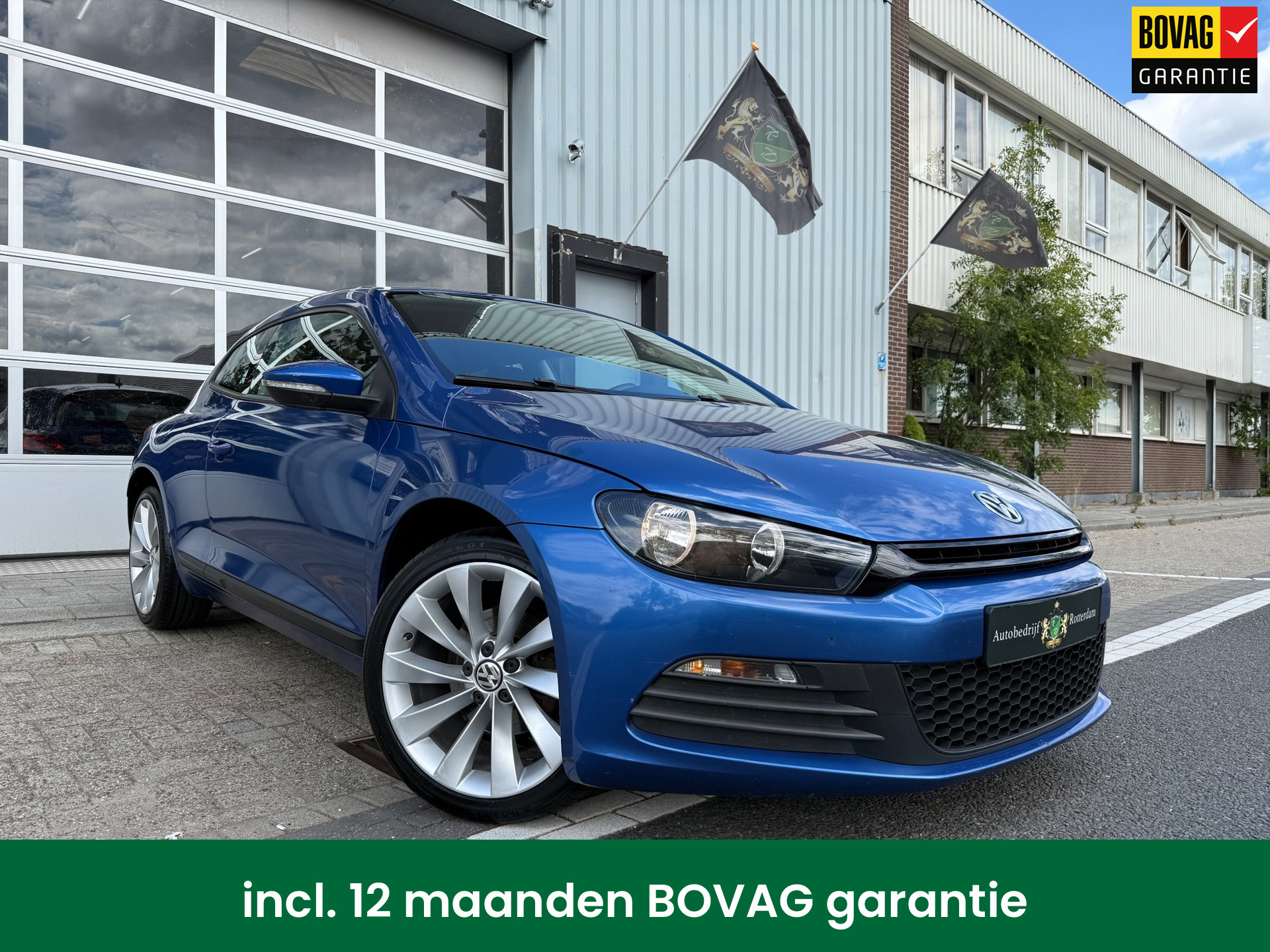 Volkswagen Scirocco 1.4 TSI Coupé 6-BAK/ECC/AIRCO/LMV-18 2009 - voorkant