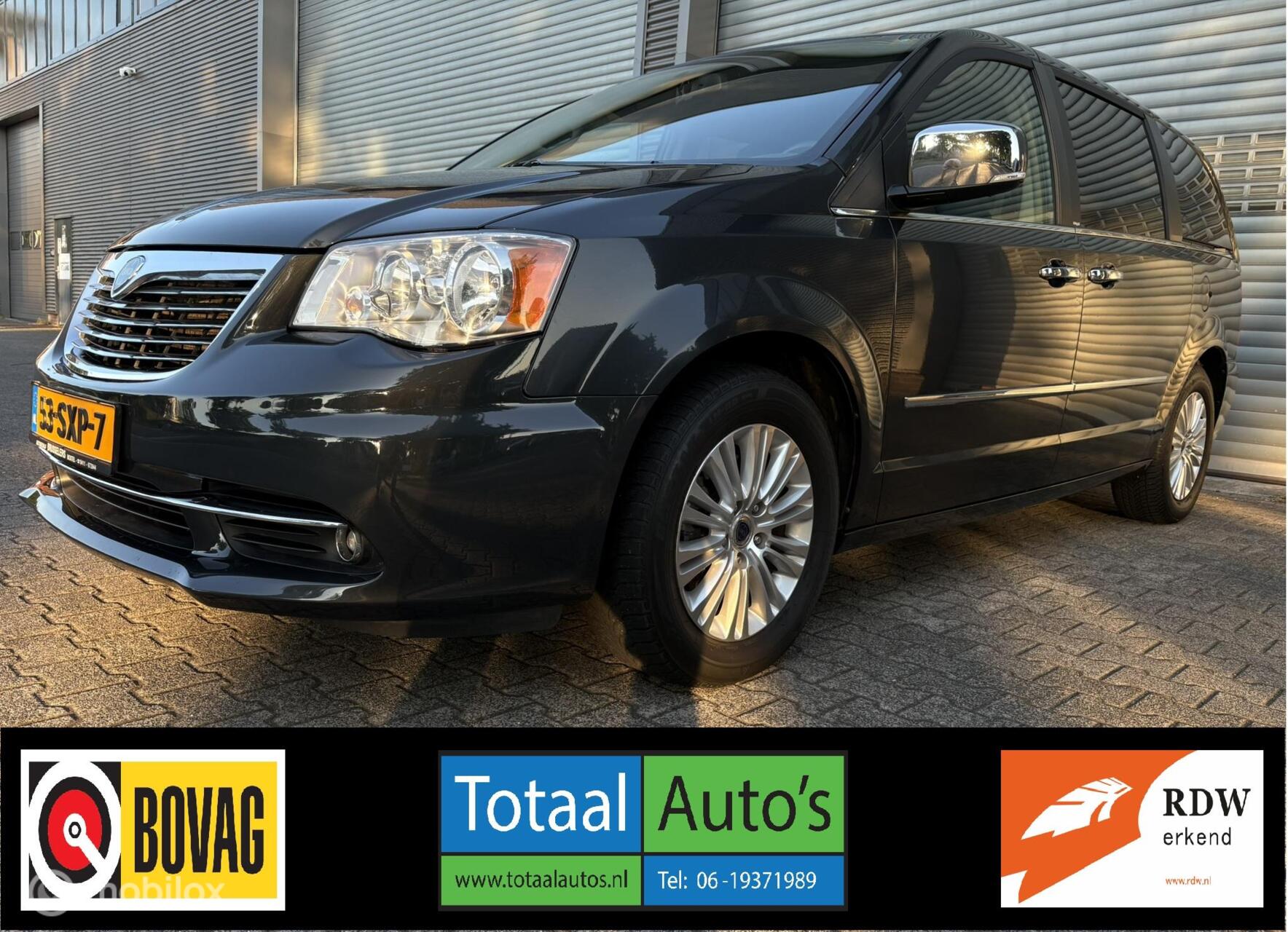 Lancia Voyager 3.6 V6 Gold/Chrysler Grand Voyager. Vol! 2012 - voorkant