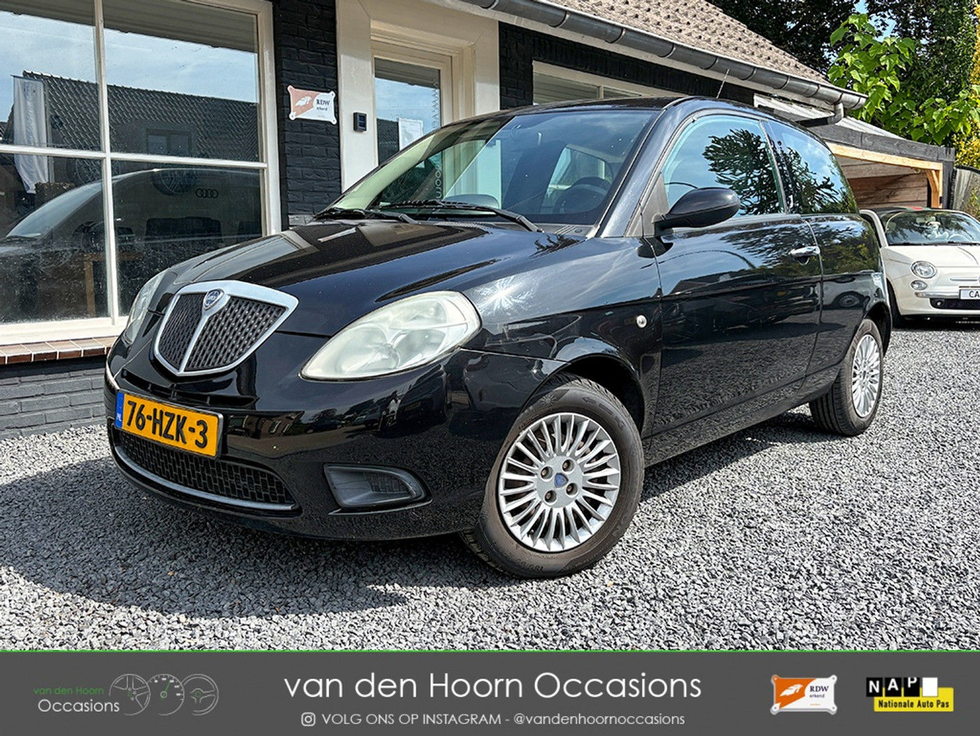 Lancia Lancia Ypsilon 1.2 Argento AIRCO | EL RAMEN | CENTR DEURV | NAP 2009 - voorkant